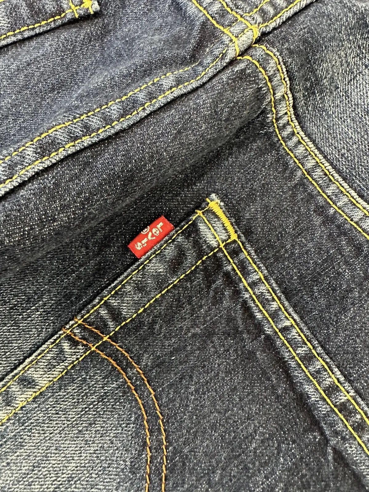 Levi's × Vintage Vintage Levi’s 501 Straight Fit Faded Blue Denim Jeans Size US 38 / EU 54 - 5 Thumbnail