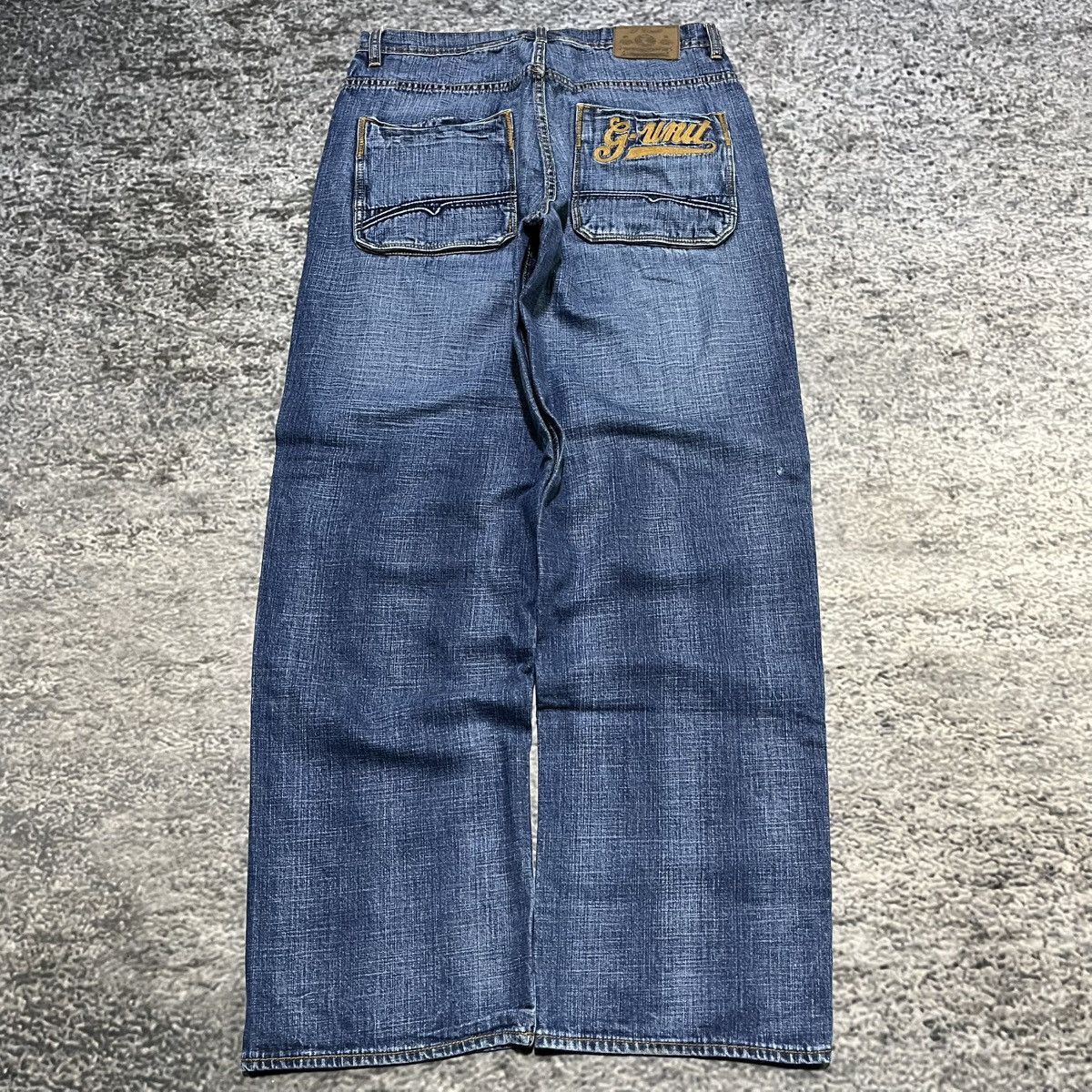 G-Unit Vintage Y2K G Unit Baggy Wide Leg Grunge Skater Jeans 34x32 Size US 34 / EU 50 - 1 Thumbnail