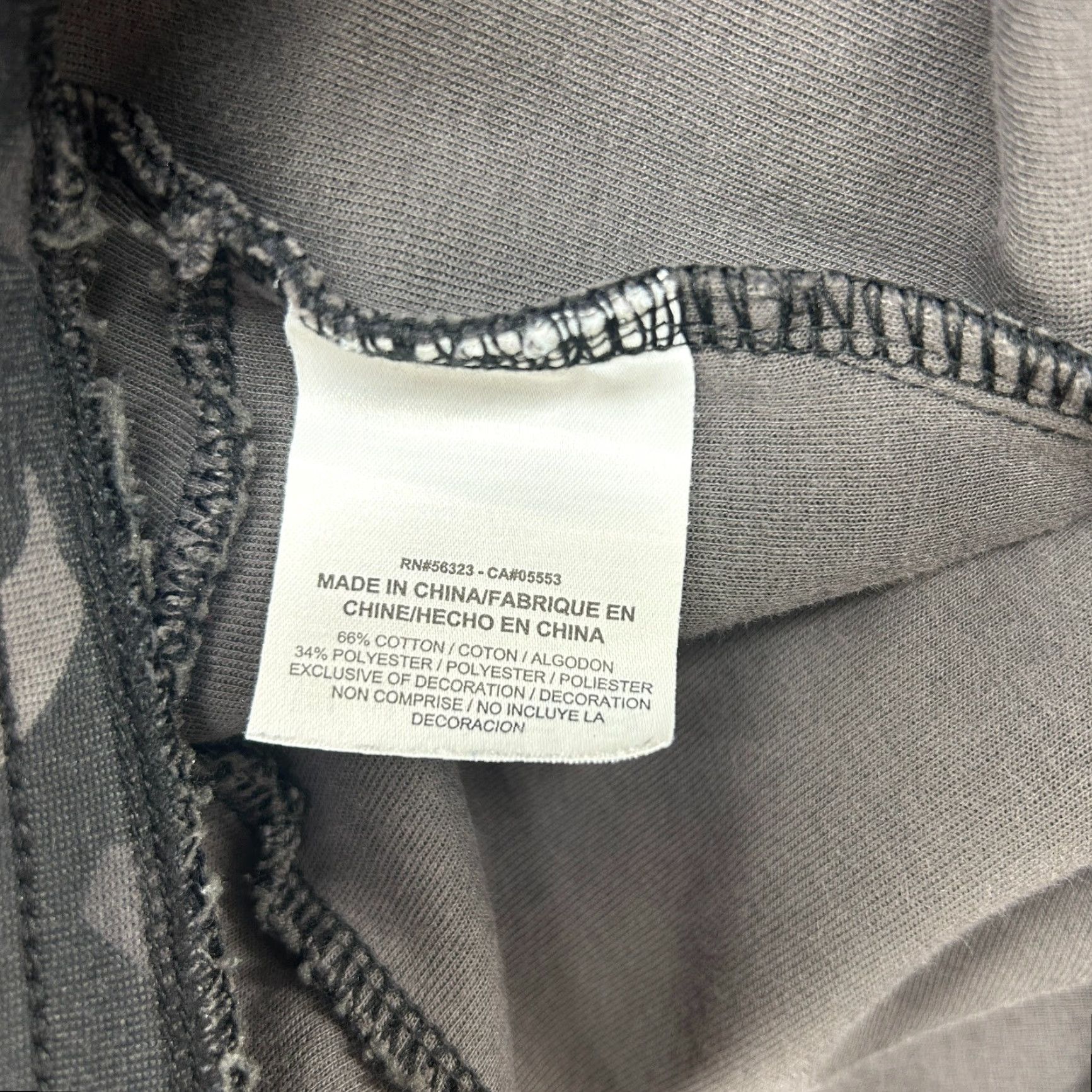 Nike Nike Tech Fleece Jogger Pants Mens M Grey Black Camo Sweatpants Swoosh Drawstring Tapered Regular Fit Activwear Cross Training Gym & Running Size US 31 - 5 Thumbnail