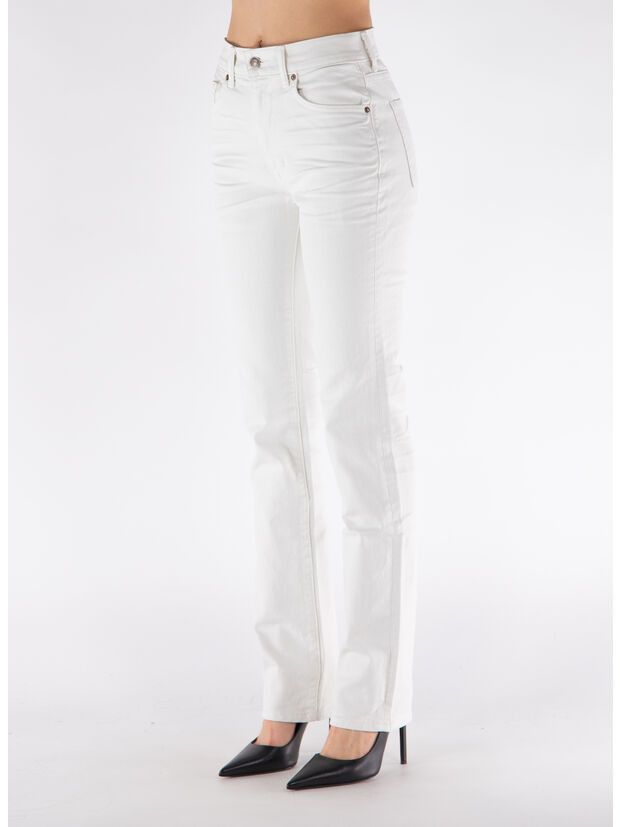 Tom Ford o1w1db10525 PAD114 Straigh Jeans in White Size 28" / US 6 / IT 42 - 2 Thumbnail
