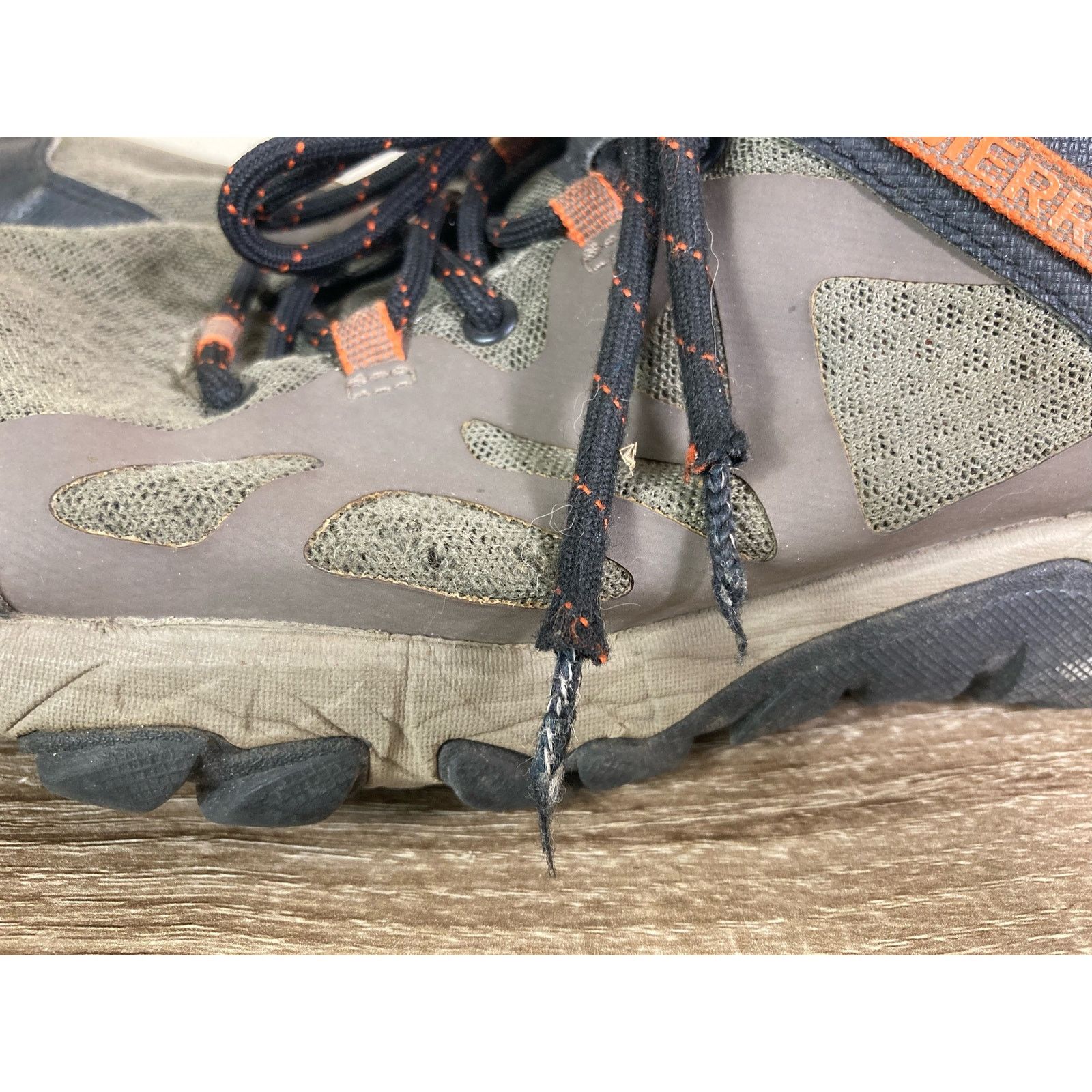 Merrell Merrell Hiking Shoes Boulder Burnt Orange Mens Size 10.5 Size US 10.5 / EU 43-44 - 9 Thumbnail