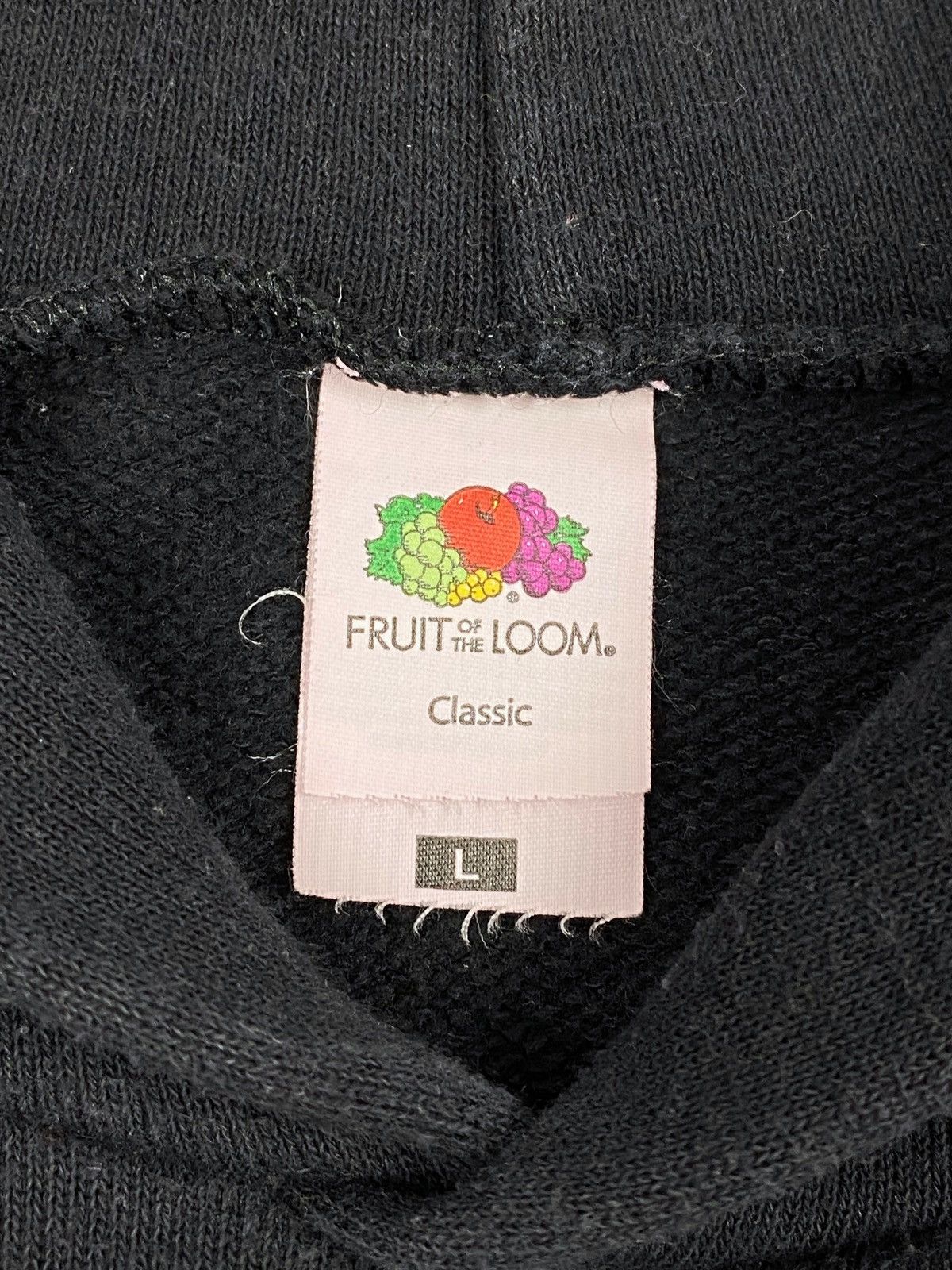 Vintage FOTL Blank Black Boxy Hoodie Size US L / EU 52-54 / 3 - 3 Thumbnail