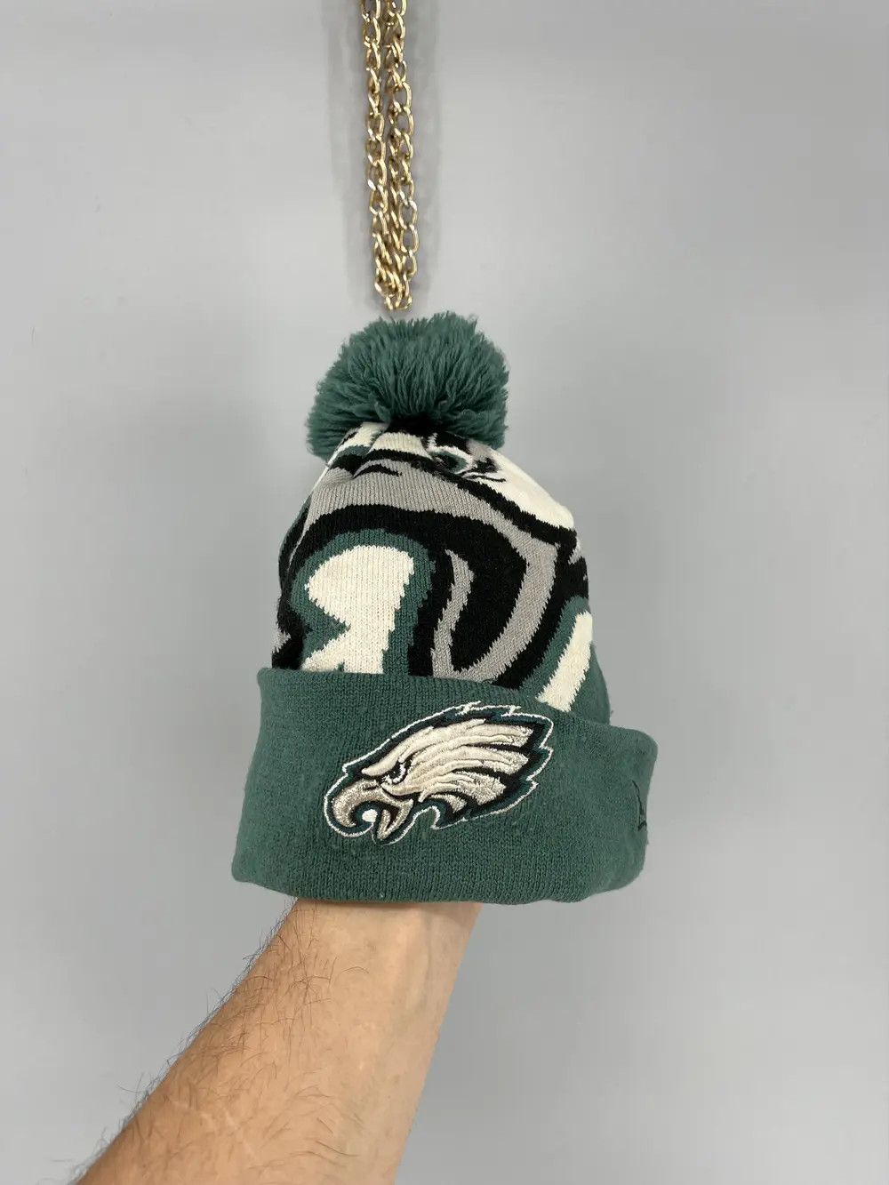 NFL × Vintage Vintage 90s The Eagles NFL Hat cap Beanie Size ONE SIZE - 1 Thumbnail