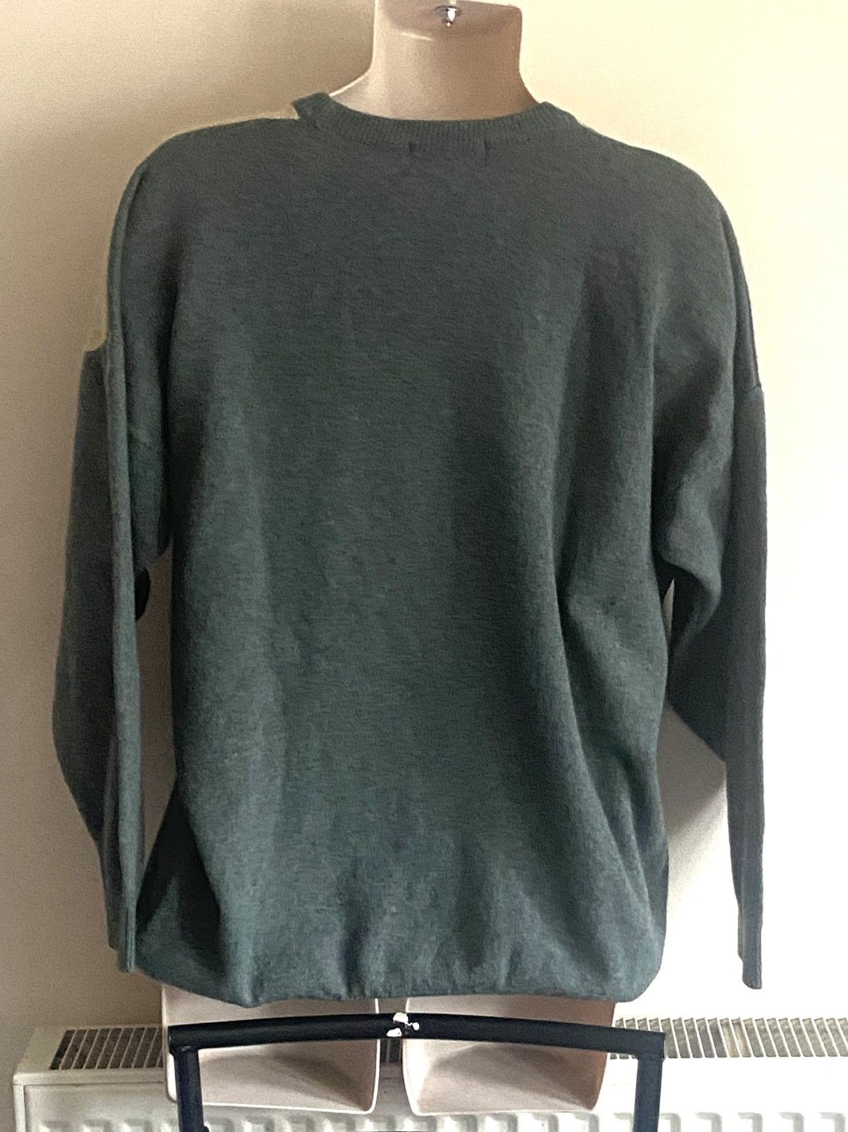 Other Lambswool Green and khaki patterned jumper knitwear size L Size US L / EU 52-54 / 3 - 3 Thumbnail