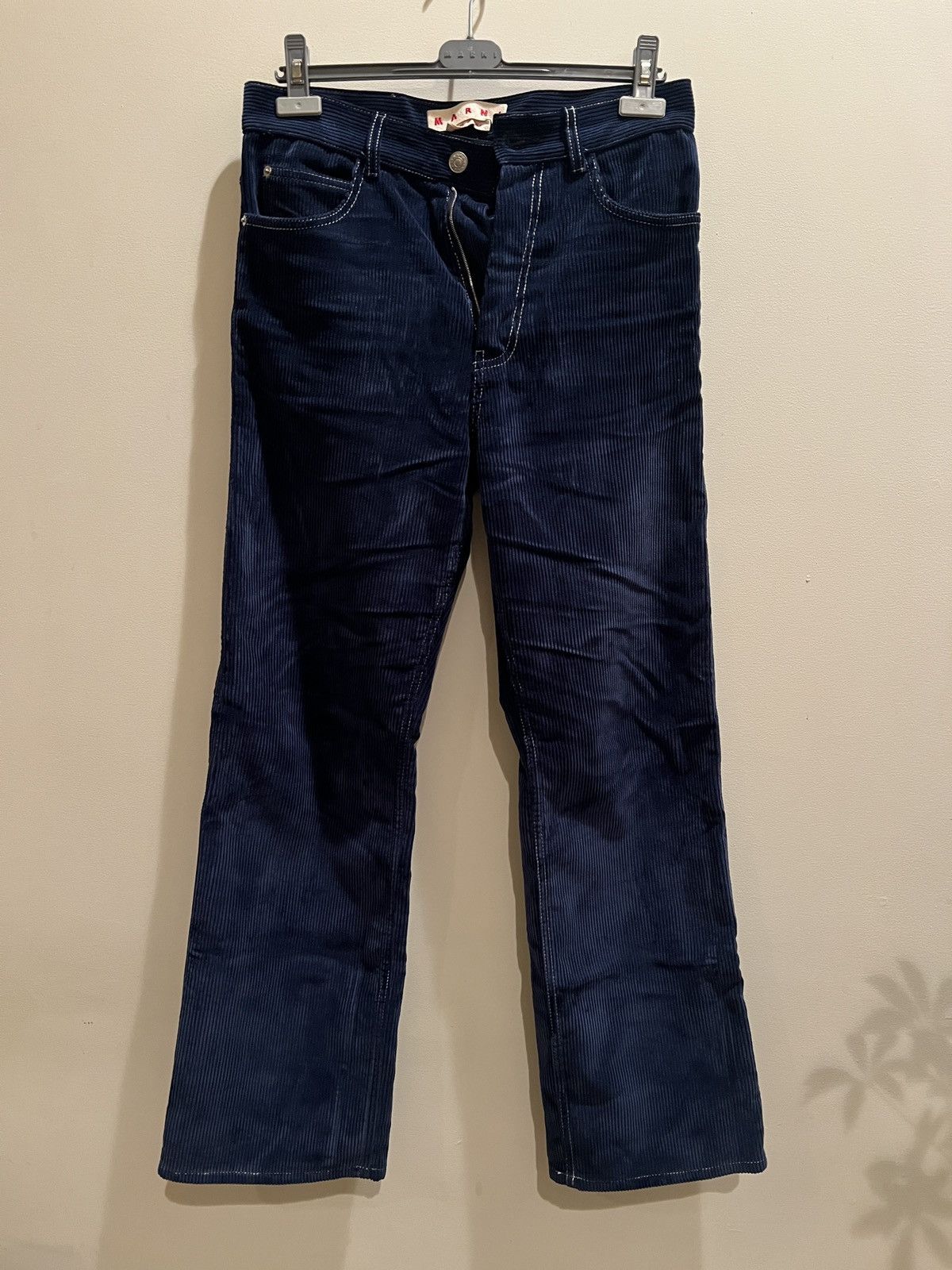 Marni Marni royal blue wide wale cords size 44 Size US 28 / EU 44 - 2 Thumbnail