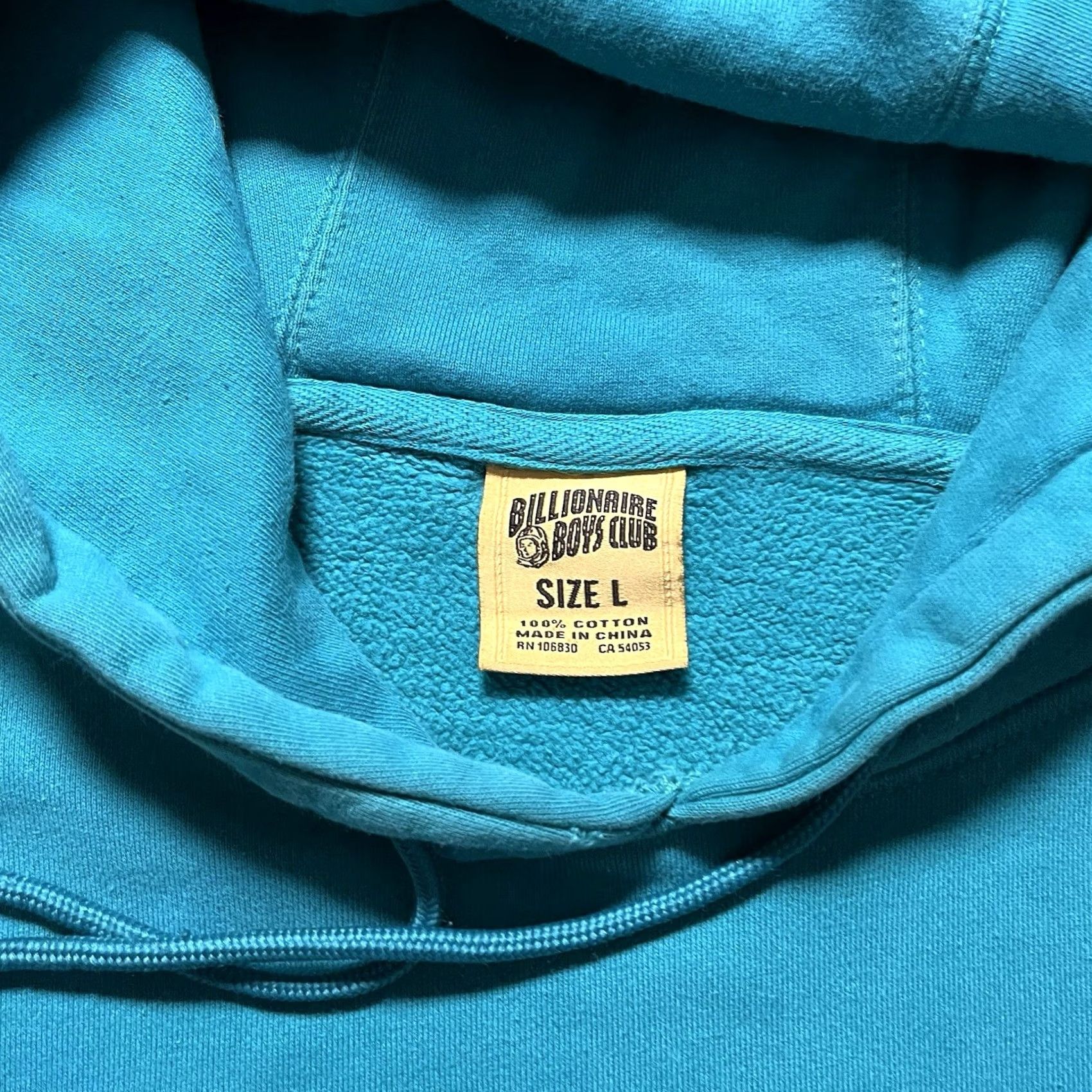 Billionaire Boys Club Billionaire Boys Club Hoodie Mens Large Blue Stripe Pullover Hooded Crew Neck Sweatshirt Slim Fit Graphic Print Pockets Hip Hop Sportswear Size US L / EU 52-54 / 3 - 5 Thumbnail