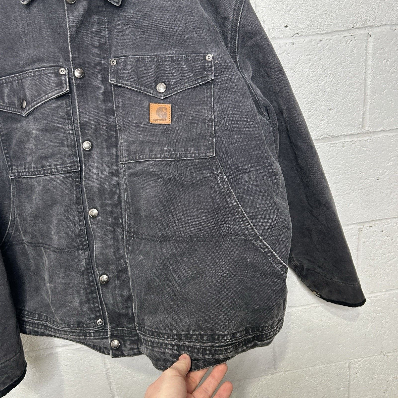 Carhartt Carhartt Berwick Fleece-Lined Jacket “Black” 101230 Size US XXL / EU 58 / 5 - 9 Thumbnail