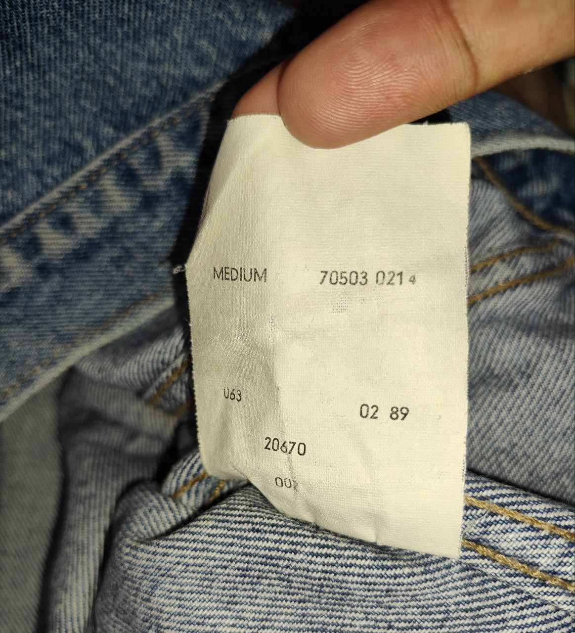 Levi's Vintage Levi's Denim Jacket Size US M / EU 48-50 / 2 - 5 Thumbnail