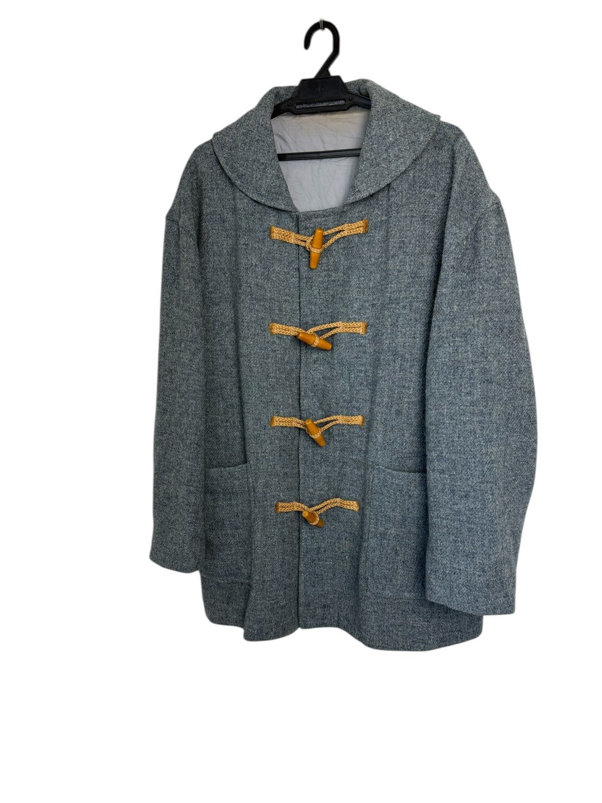Harris Tweed × Margaret Howell MARGARET HOWELL X HARRIS TWEED WOOD TOGGLE JACKET 2 POCKET Size US M / EU 48-50 / 2 - 3 Thumbnail
