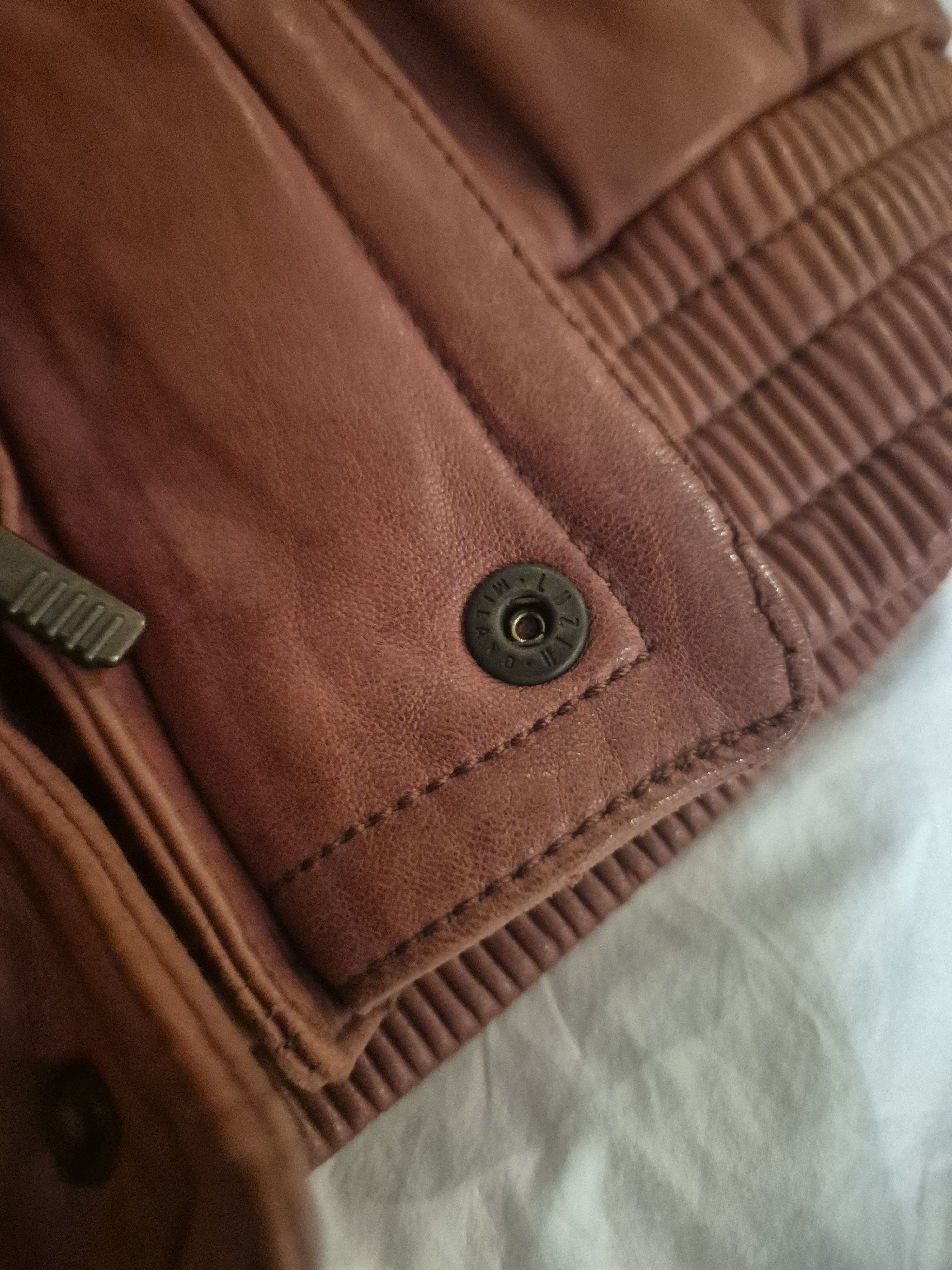 Harrods **SOLD** Fortnum & Mason Vintage Italian Leather Bomber Size US M / EU 48-50 / 2 - 7 Thumbnail