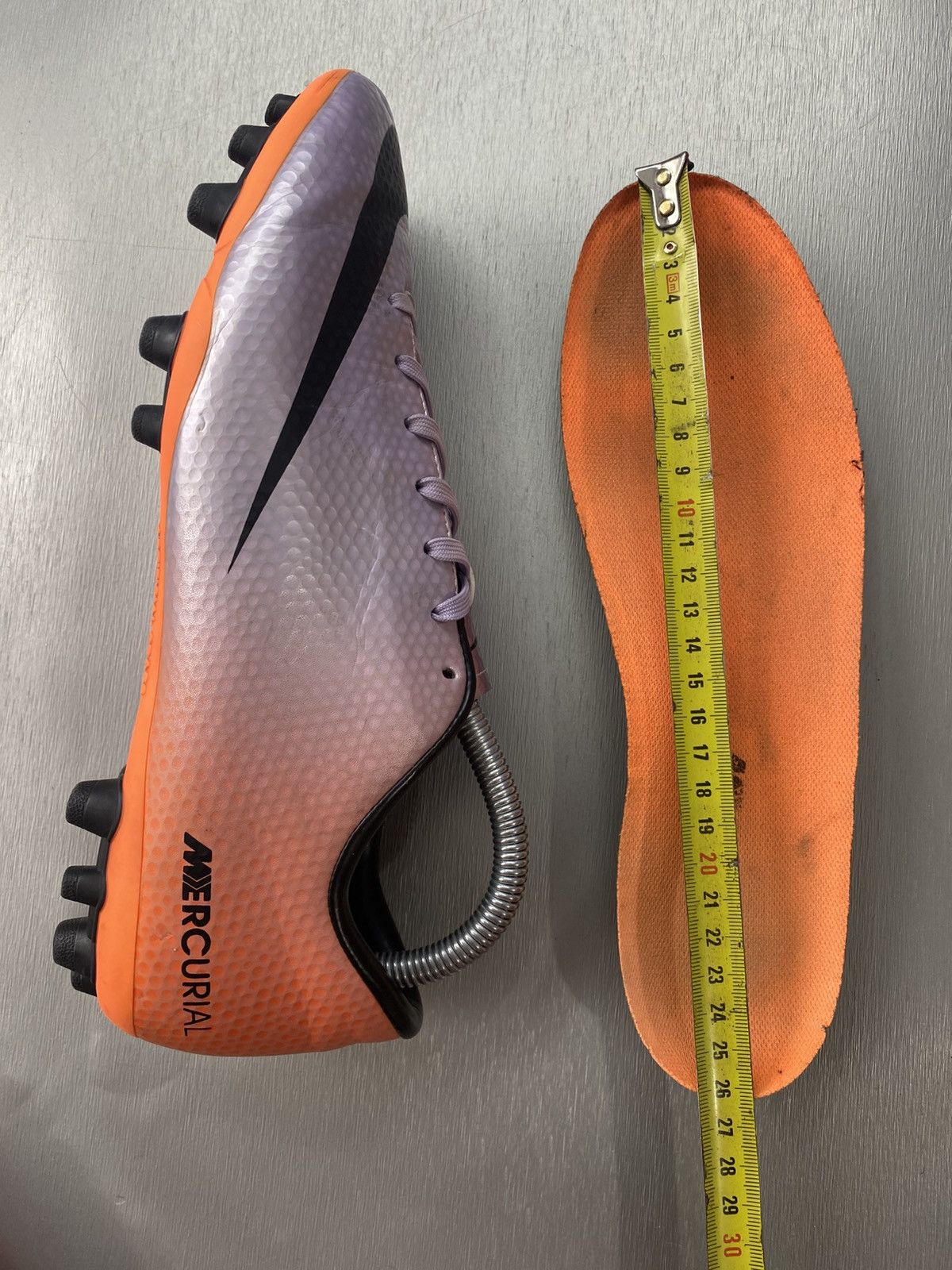 Nike × Vintage Nike Mercurial Victory IV AG Mach Purple Size US 8 / EU 41 - 15 Thumbnail