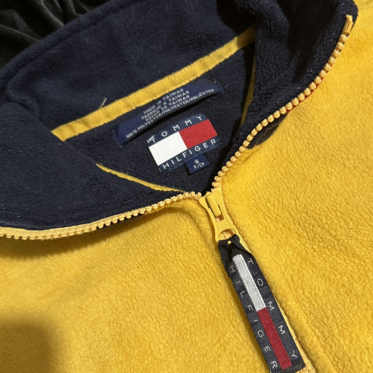 Tommy Hilfiger Polar fleece Tommy Hilfiger neck flag vintage Size US S / EU 44-46 / 1 - 5 Thumbnail