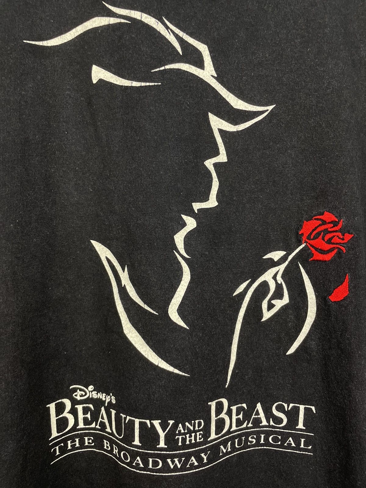 Disney Vintage 90s Beauty and the Beast disney t shirt Size US M / EU 48-50 / 2 - 5 Thumbnail