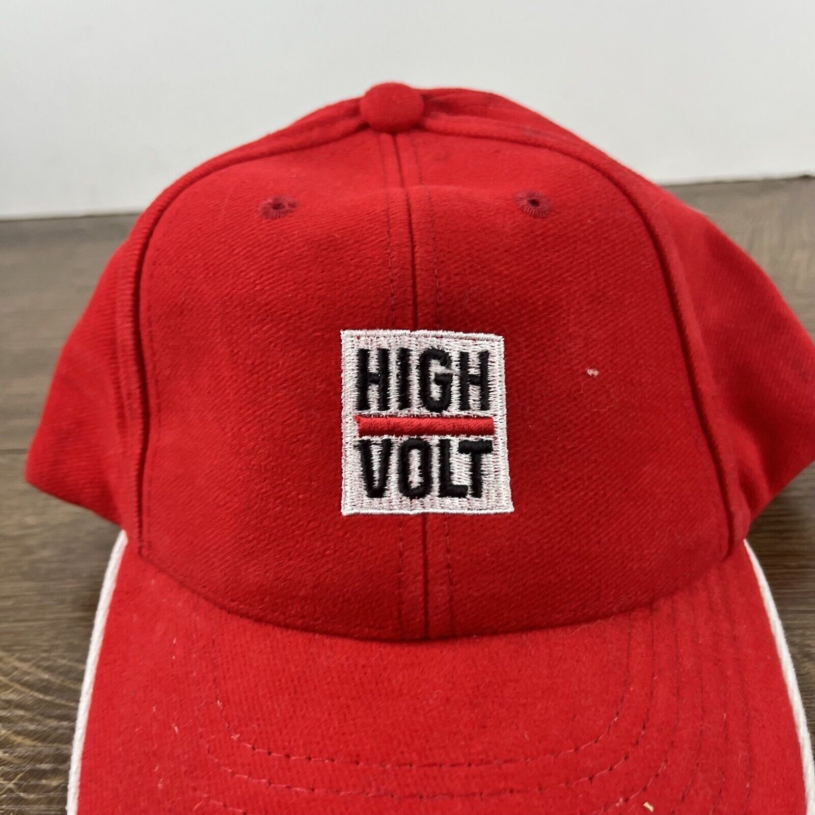 Other High Volt Hat Red Cap Adjustable Hat Red Adult Fit Hat Size ONE SIZE - 6 Thumbnail