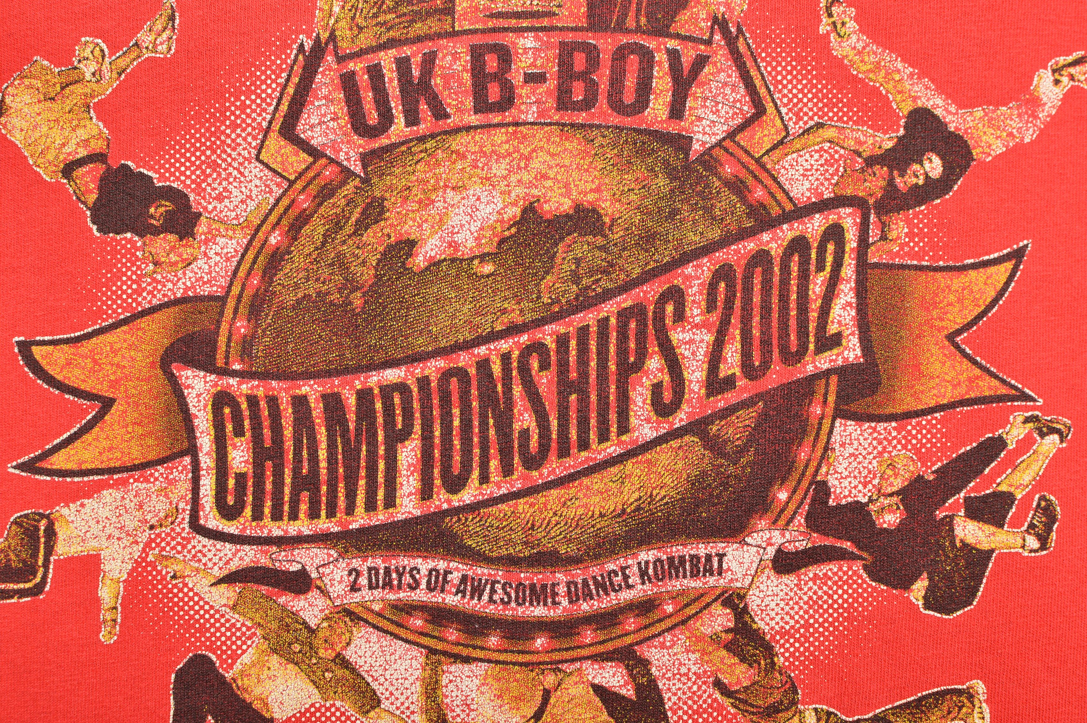 Vintage Rare Blunt UK B-Boy Championships 2002 Vintage T-Shirt Size US M / EU 48-50 / 2 - 8 Thumbnail