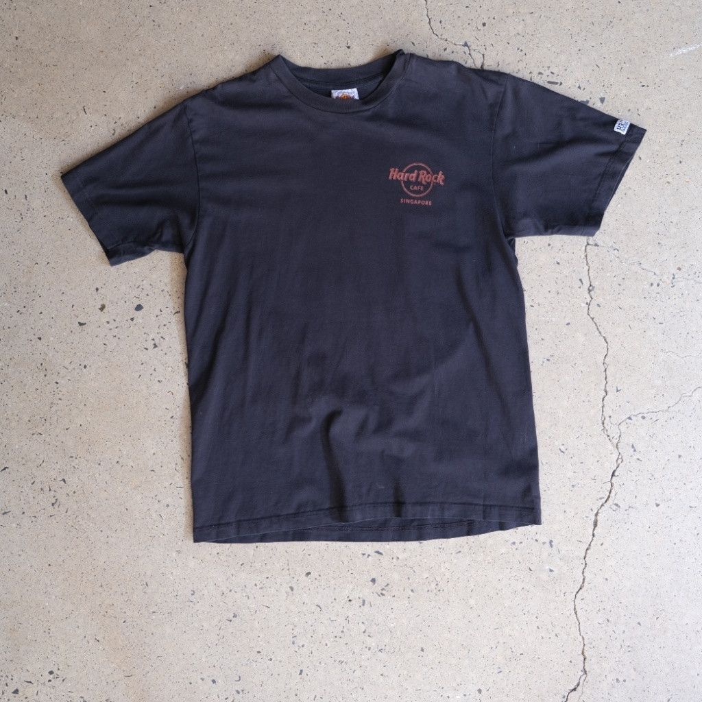 Other Hard Rock Cafe Vintage T-Shirt Black Singapore Graphic Size US M / EU 48-50 / 2 - 1 Thumbnail