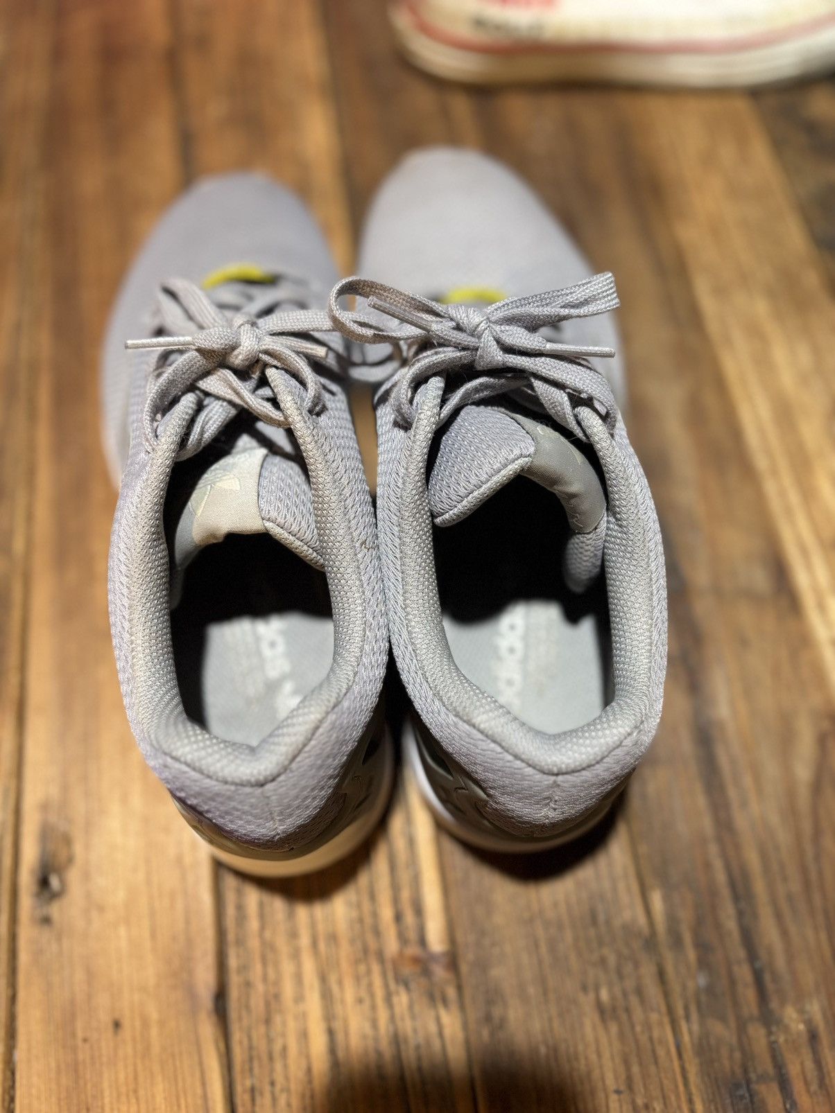 Adidas Adidas Zx Flux Aluminum White Sz. 10.5 Size US 10.5 / EU 43-44 - 3 Thumbnail