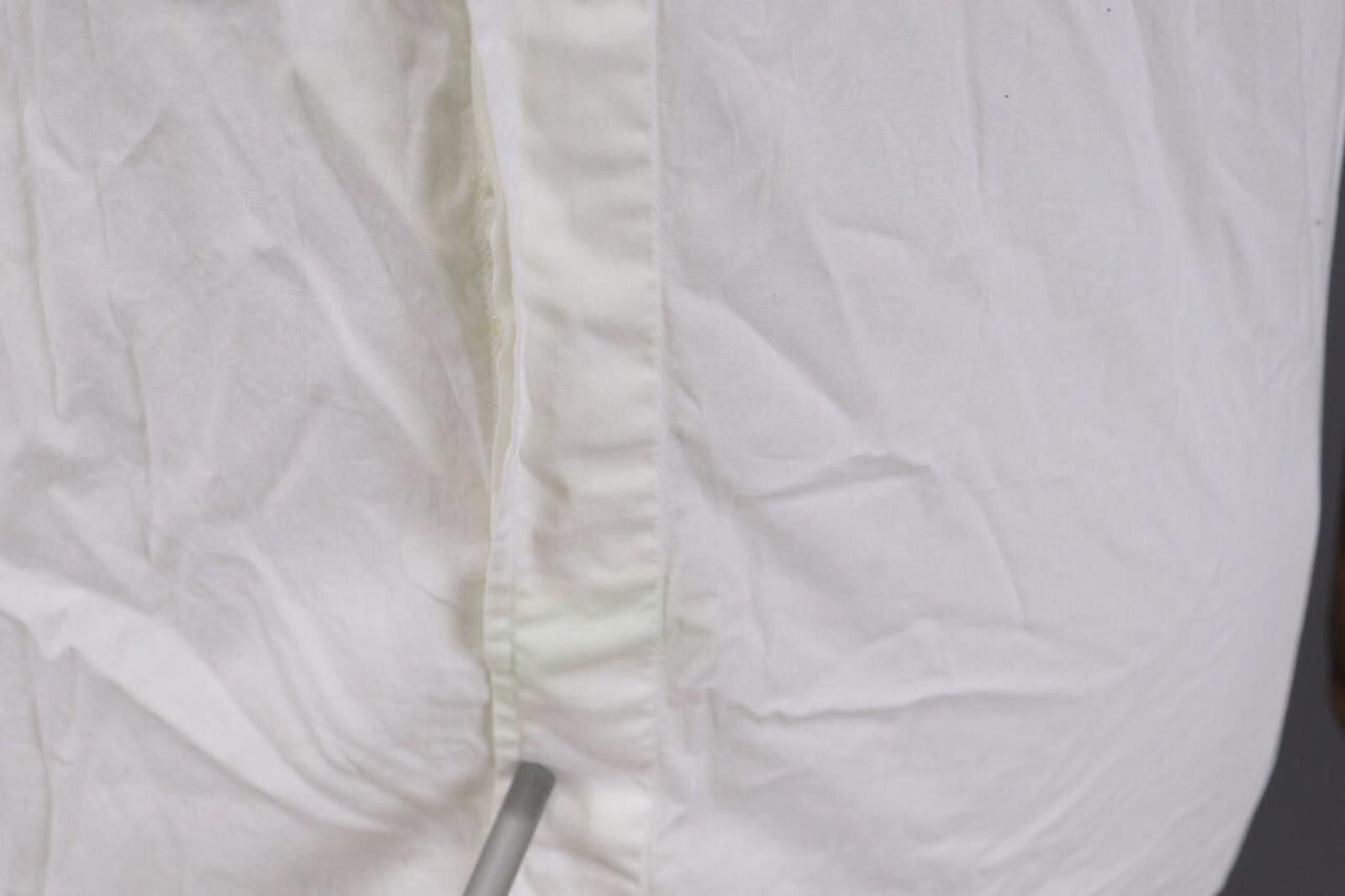 Thom Krom Thom Krom White Short Sleeve Button Down Shirt Size M Size US M / EU 48-50 / 2 - 6 Thumbnail