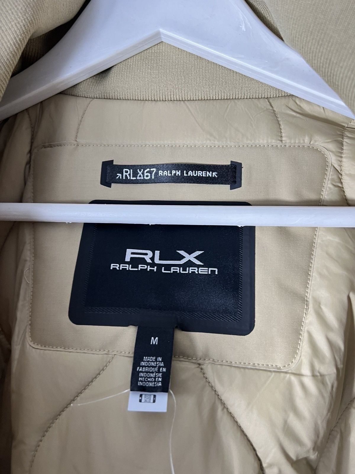 Polo Ralph Lauren 🧥 RLX Ralph Lauren Water-Repellent Faille Hooded Jacket Y2K Size US M / EU 48-50 / 2 - 16 Thumbnail