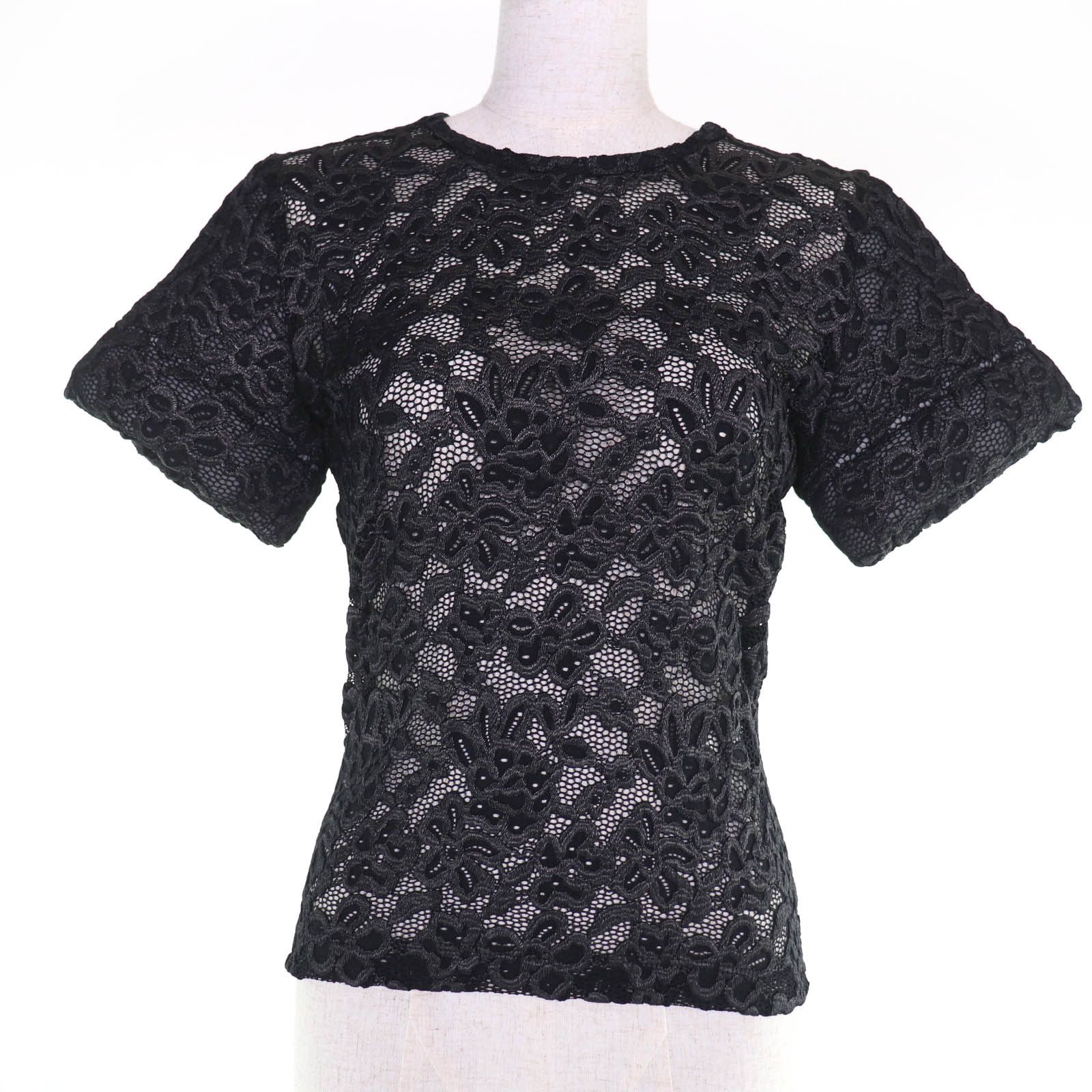 Louis Vuitton Louis Vuitton Louis Vuitton Floral Lace Nylon Blend T Shirt Plastic / Synthetic T-Shirts 1ABDG9 DUTY FREE for USA Size ONE SIZE - 1 Thumbnail