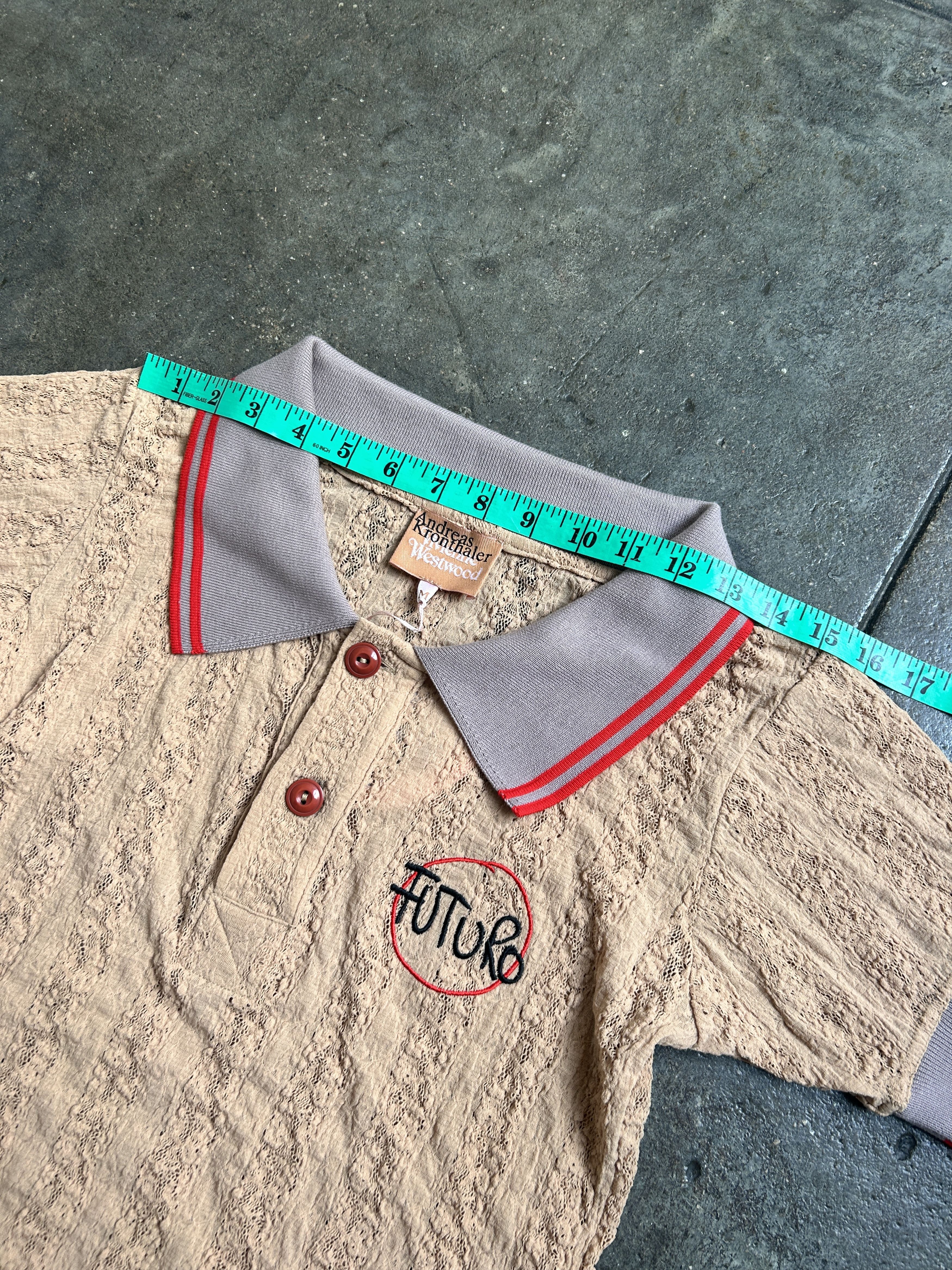 Vivienne Westwood 2019 NWT 735$ LaCE Like High End Unisex Polo Couture Size M / US 6-8 / IT 42-44 - 9 Thumbnail