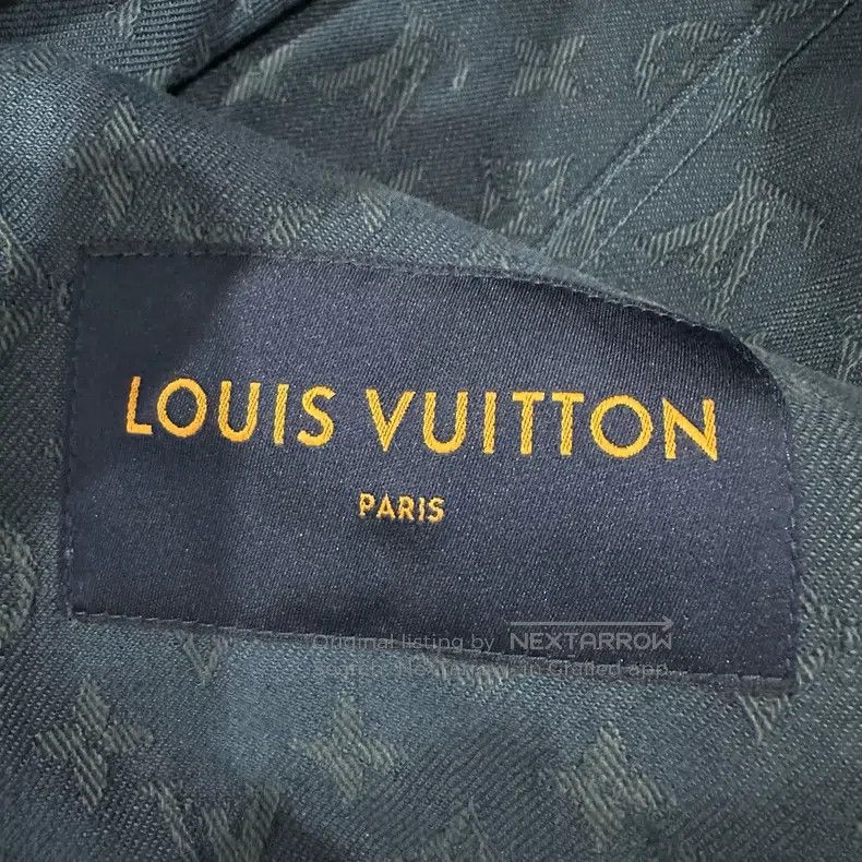 Louis Vuitton Louis Vuitton Blue print full print denim jacket Size US M / EU 48-50 / 2 - 3 Thumbnail