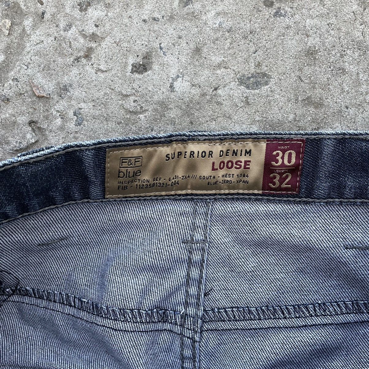 Japanese Brand × Vintage Vintage Japanese Style F&F Jeans W30xL32 Style by Carhartt Size US 30 / EU 46 - 7 Thumbnail