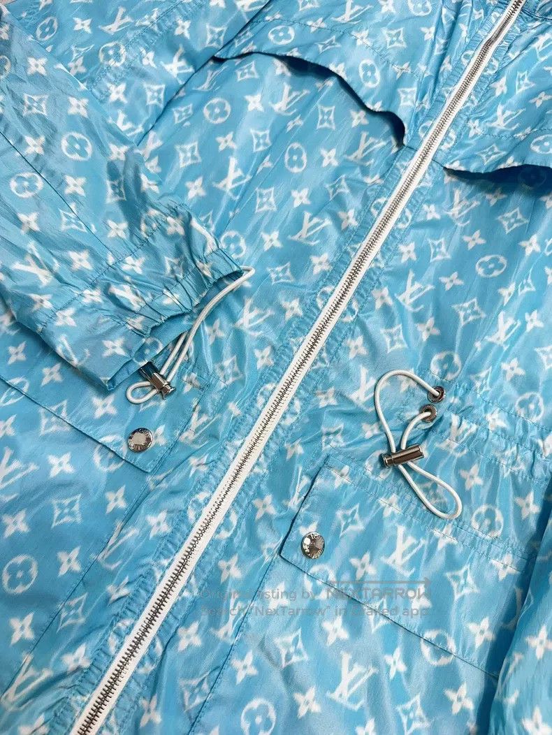 Louis Vuitton Louis Vuitton Blue patchwork white old flower logo full pr Size XS / US 0-2 / IT 36-38 - 3 Thumbnail