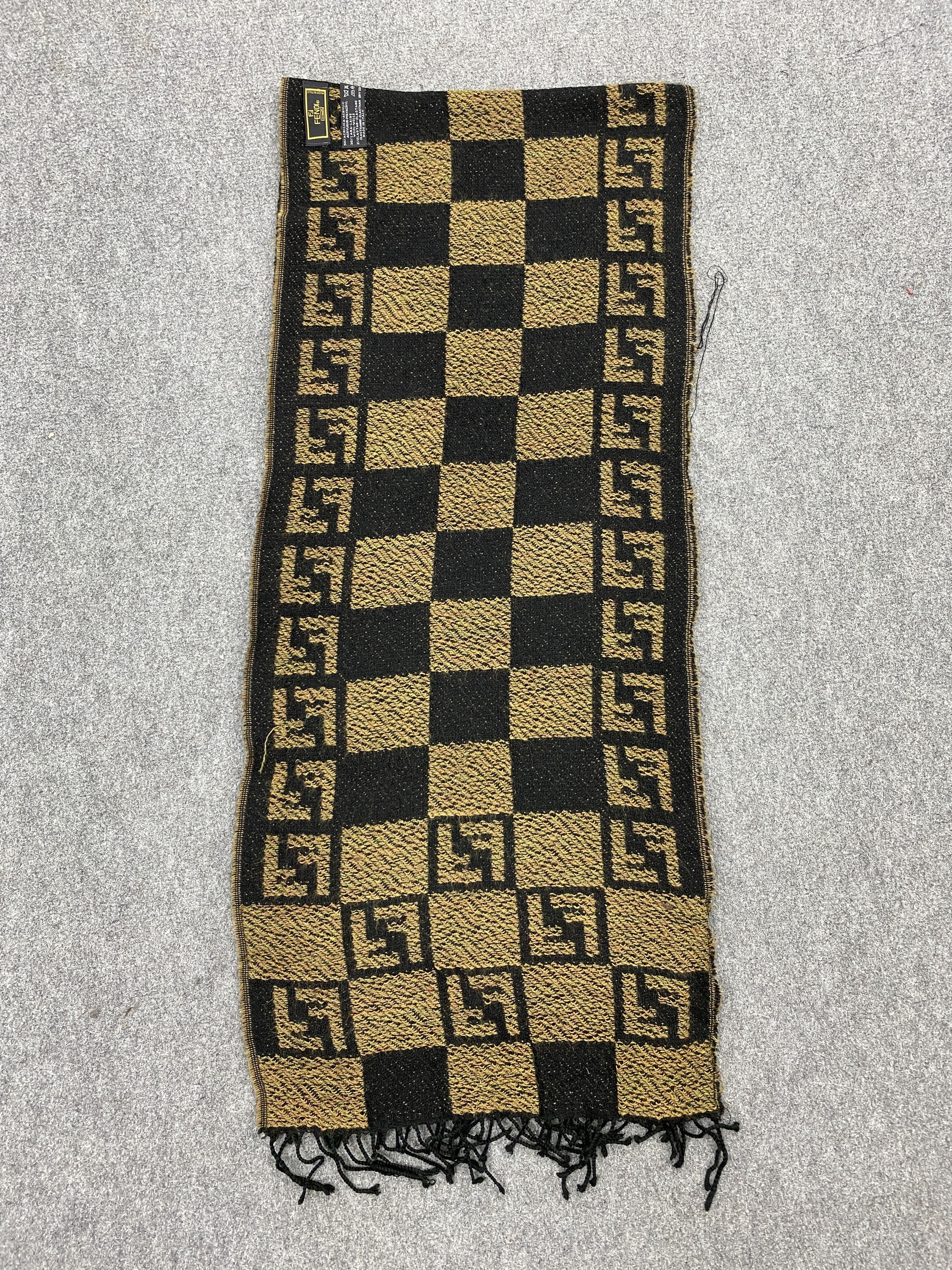 Fendi Fendi Monogram Muffler Fendi Scarf - SC0024 Size ONE SIZE - 10 Thumbnail