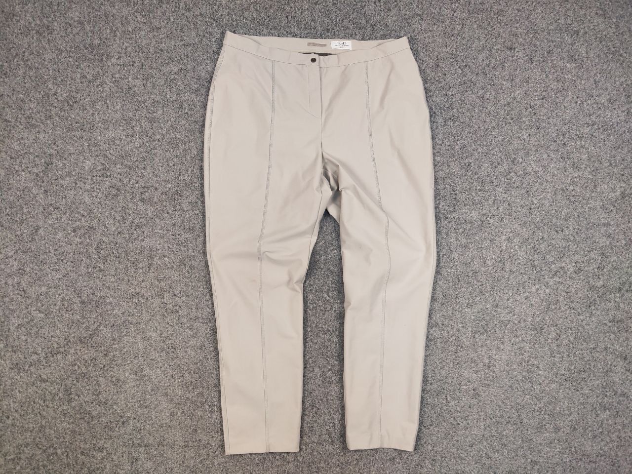Annette Gortz Annette Görtz polyamide Blend Beige Classic Trouser Pants Size 34" / US 12 / IT 48 - 6 Thumbnail