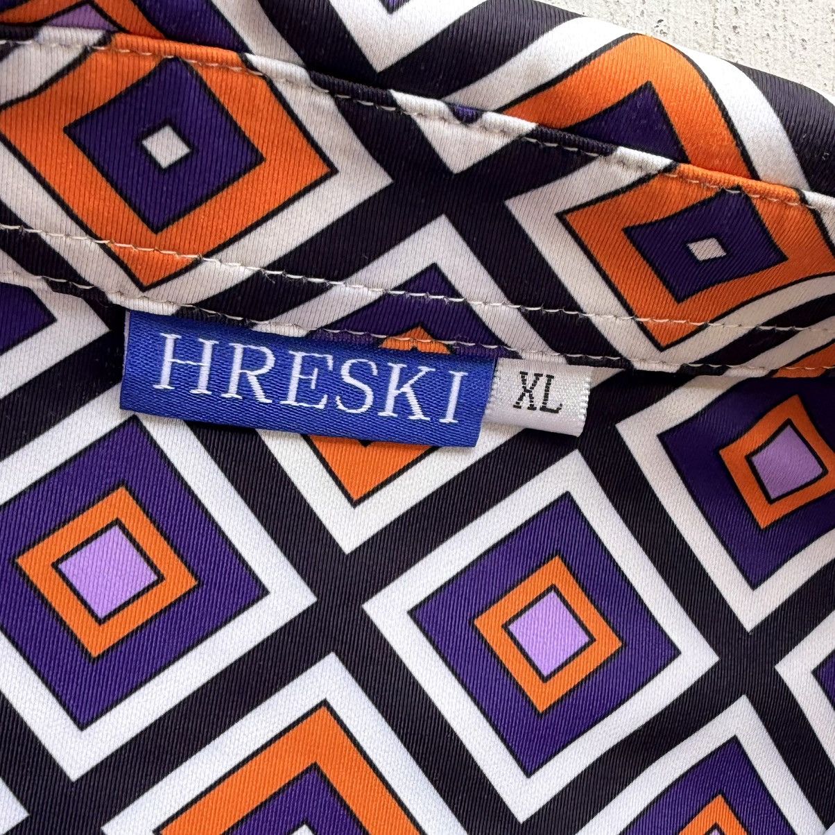 Other Hreski Golf Polo Shirt Geometric All Over Print Size XL Size US XL / EU 56 / 4 - 3 Thumbnail