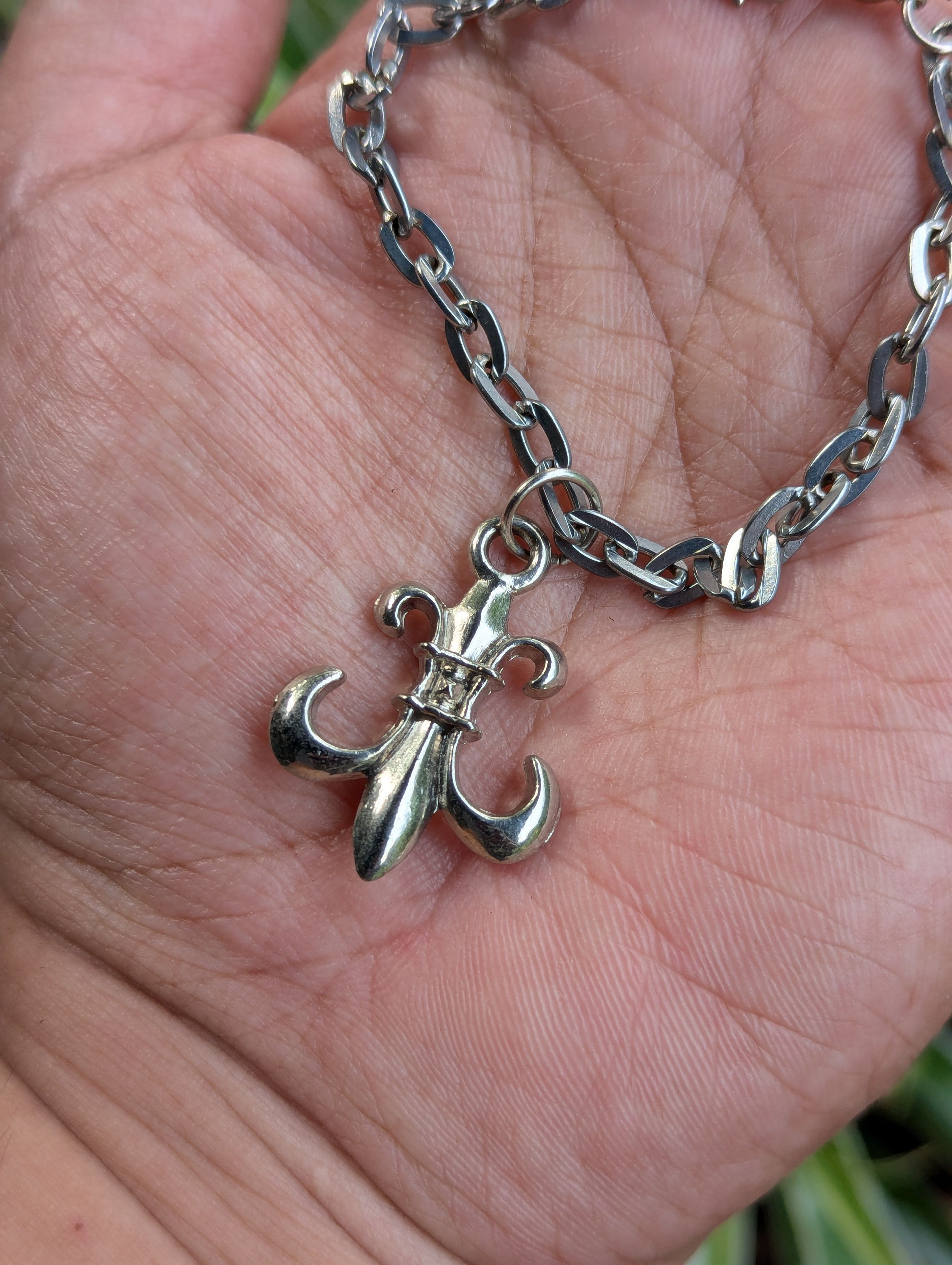 Jewelry Fleur De Lis French Lily Bracelet Anklet inspired CH Size ONE SIZE - 2 Thumbnail