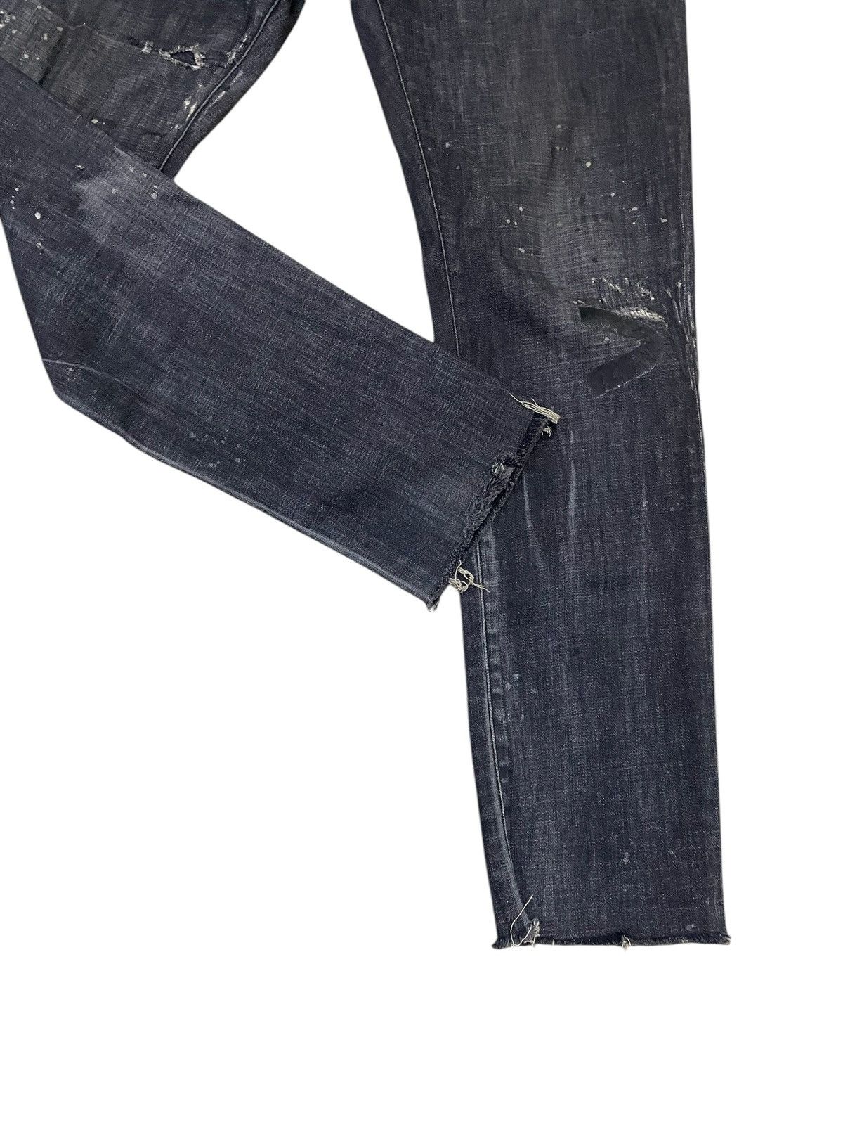 Designer × Dsquared2 Dsquared2 distressed skinny jeans Size US 35 - 6 Thumbnail