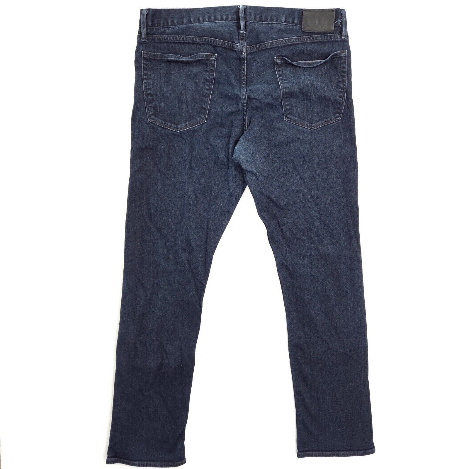 Polo Ralph Lauren Polo Ralph Lauren The Prospect Jeans Mens 36x32 Dark Wash Size US 36 / EU 52 - 8 Thumbnail