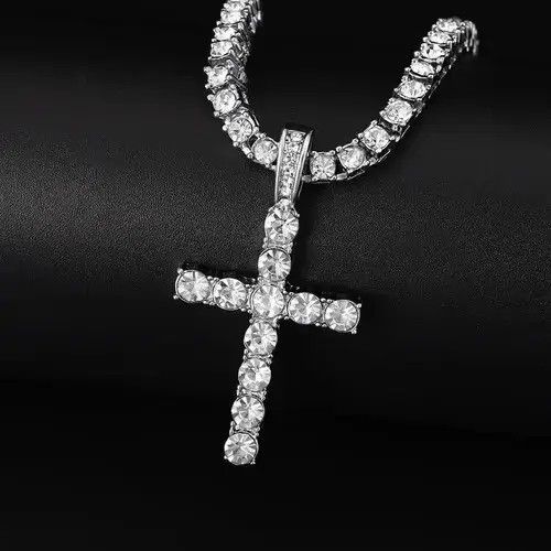 Other Hip Hop Cross Pendant Necklace Size ONE SIZE - 3 Thumbnail