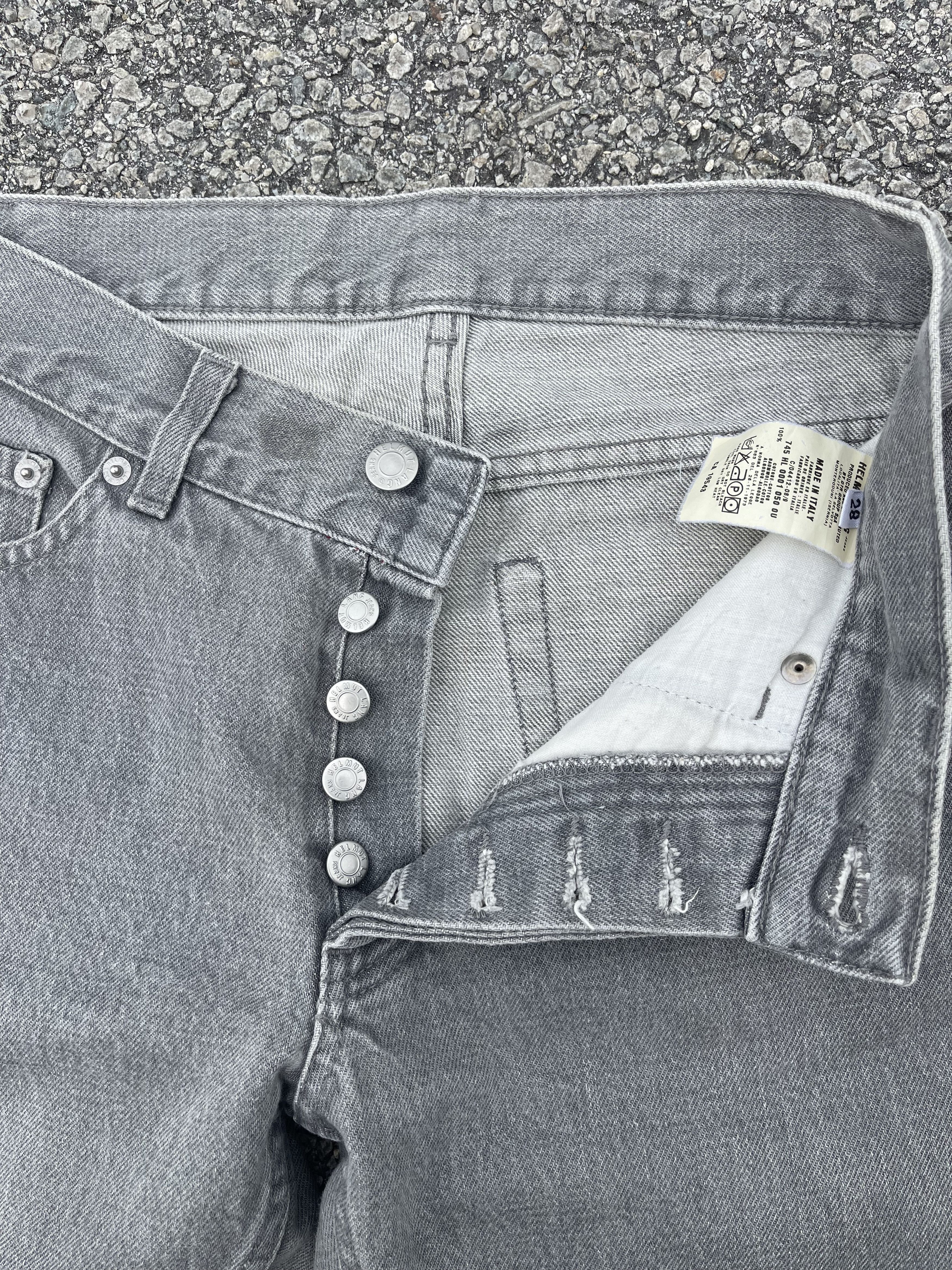 Helmut Lang Vintage 90s Classic Straight Cut Sz 28 modelling Size US 28 / EU 44 - 5 Thumbnail