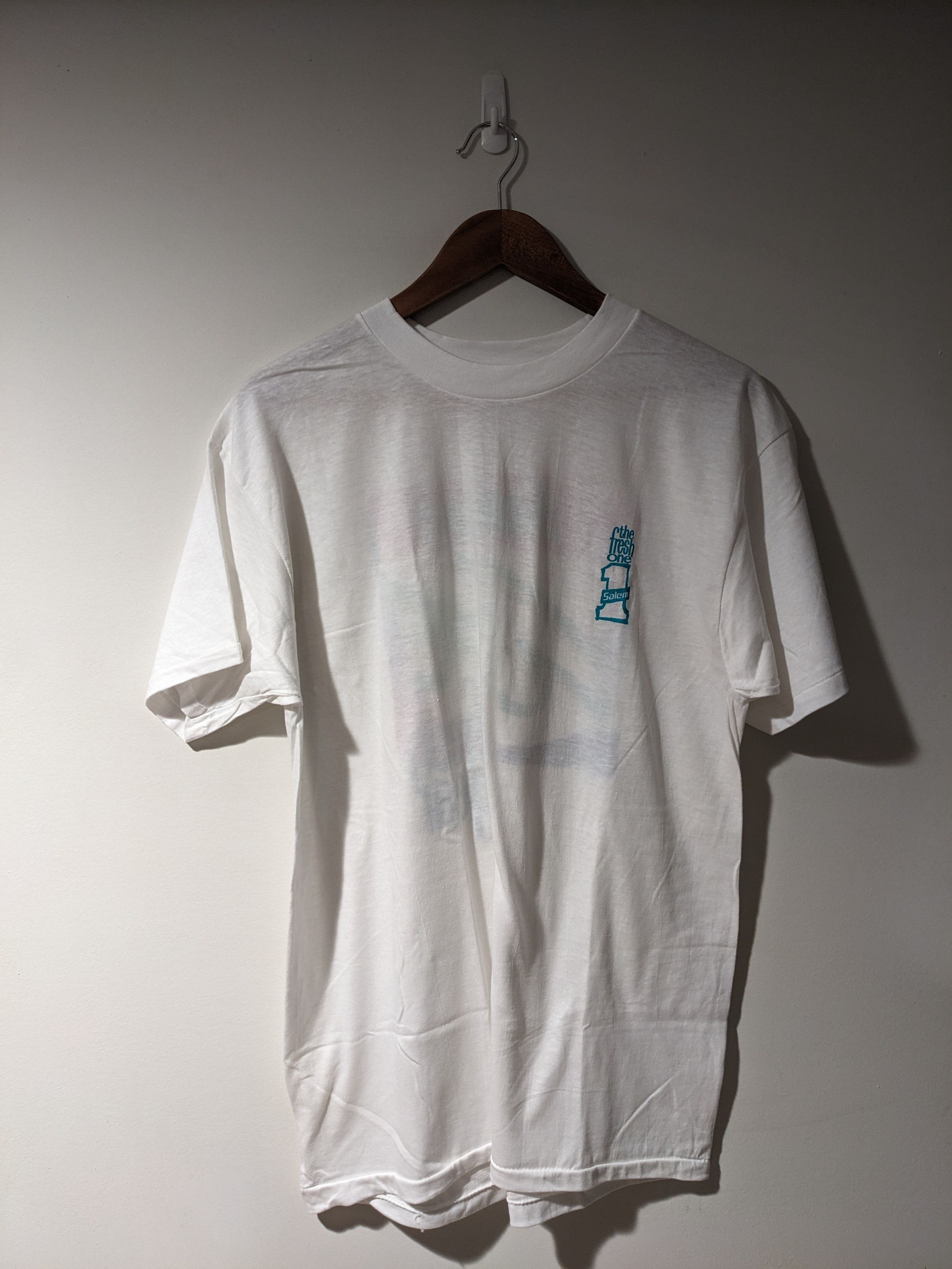Camel × Vintage Vintage 1991 Salem Cigarettes Fresh Gear Smoke XL T-Shirt Size US XL / EU 56 / 4 - 4 Thumbnail