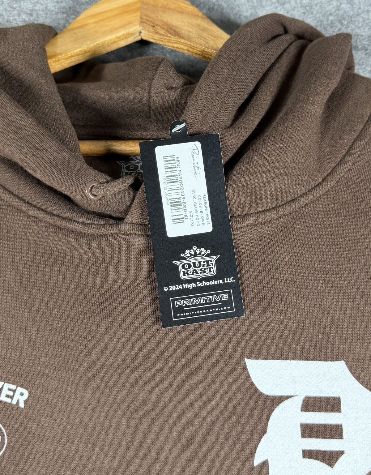 Primitive Primitive x OutKast “Loud As Ever / ATLiens” Hoodie Brown XL Size US XL / EU 56 / 4 - 2 Thumbnail