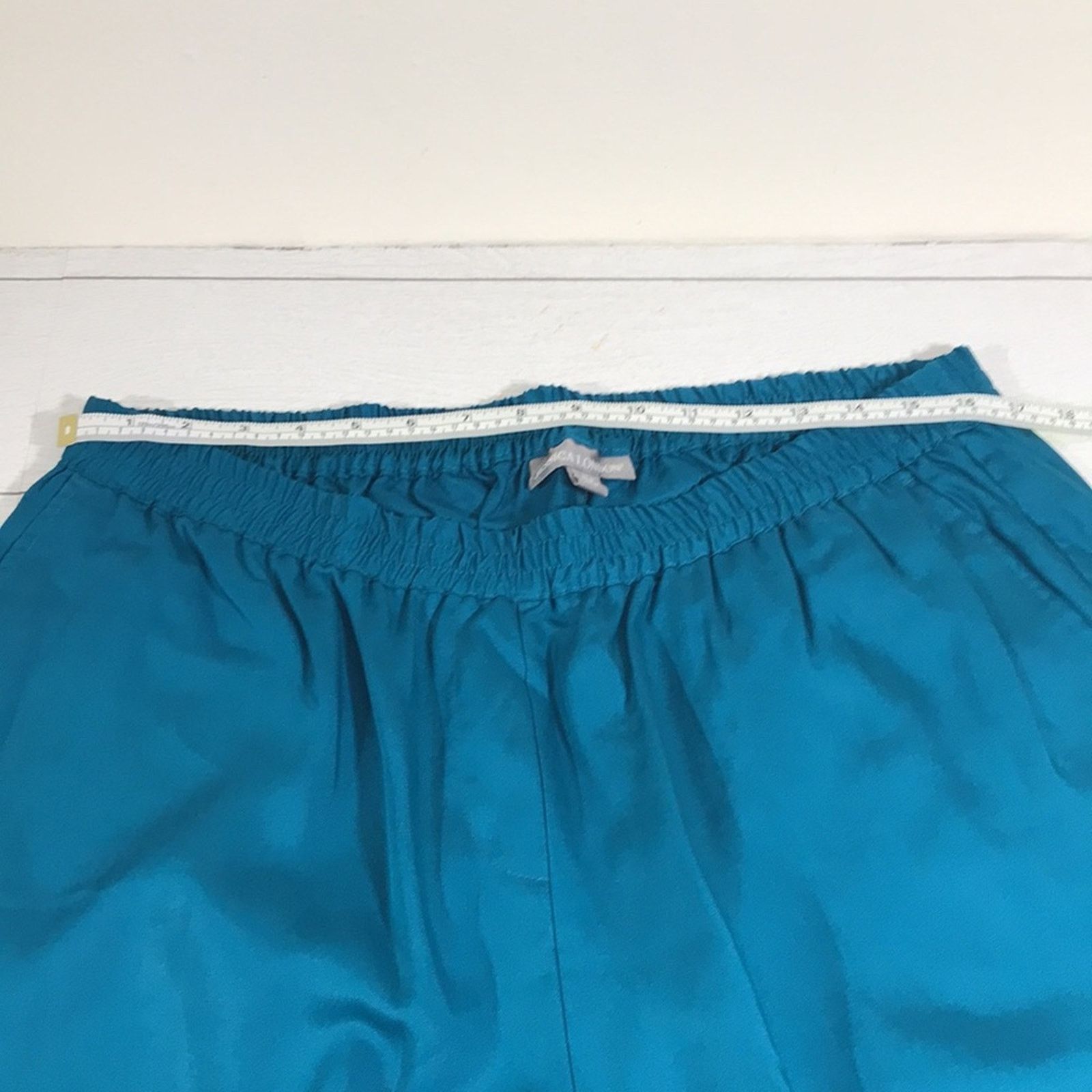 Other Jessica London Blue Straight Leg Pull-on Pants Size 18W NWT Size 40" / US 18 - 8 Thumbnail