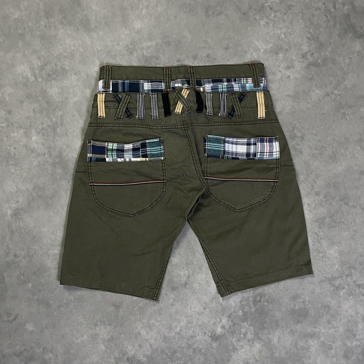Kapital 2000s Japanese Hysteric Owens Double Waist Jorts y2k Ifsix Size US 30 / EU 46 - 1 Thumbnail