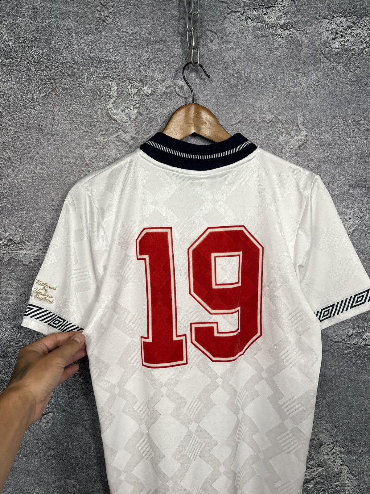 Umbro Vintage 1990 England Umbro Reproduction Jersey Size S Size US S / EU 44-46 / 1 - 12 Thumbnail