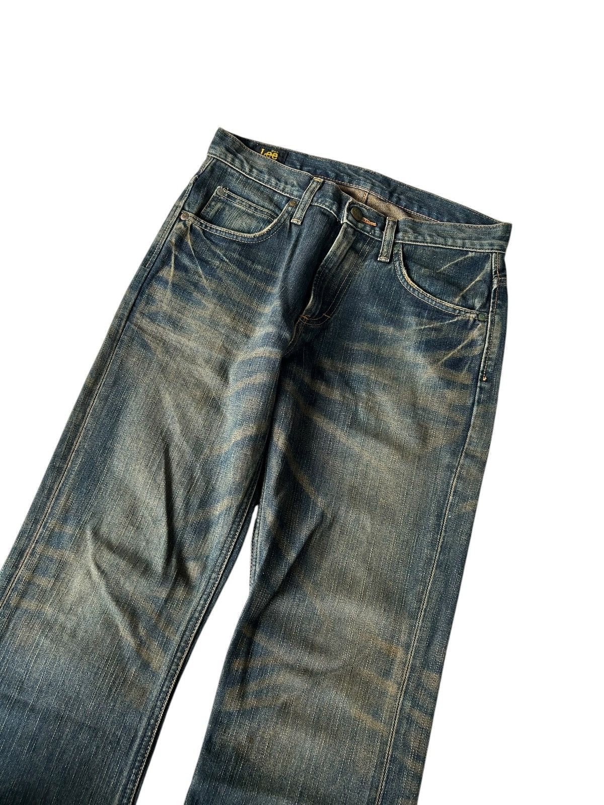 Japanese Brand × Kapital × Vintage FLARE LEE Rusty🔥 Denim jeans Size US 30 / EU 46 - 7 Thumbnail