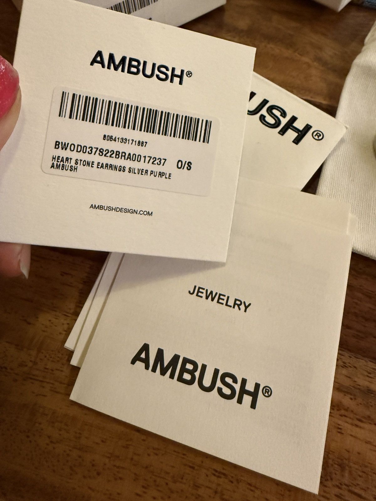 Ambush Design Ambush heart shaped earrings Size ONE SIZE - 6 Thumbnail