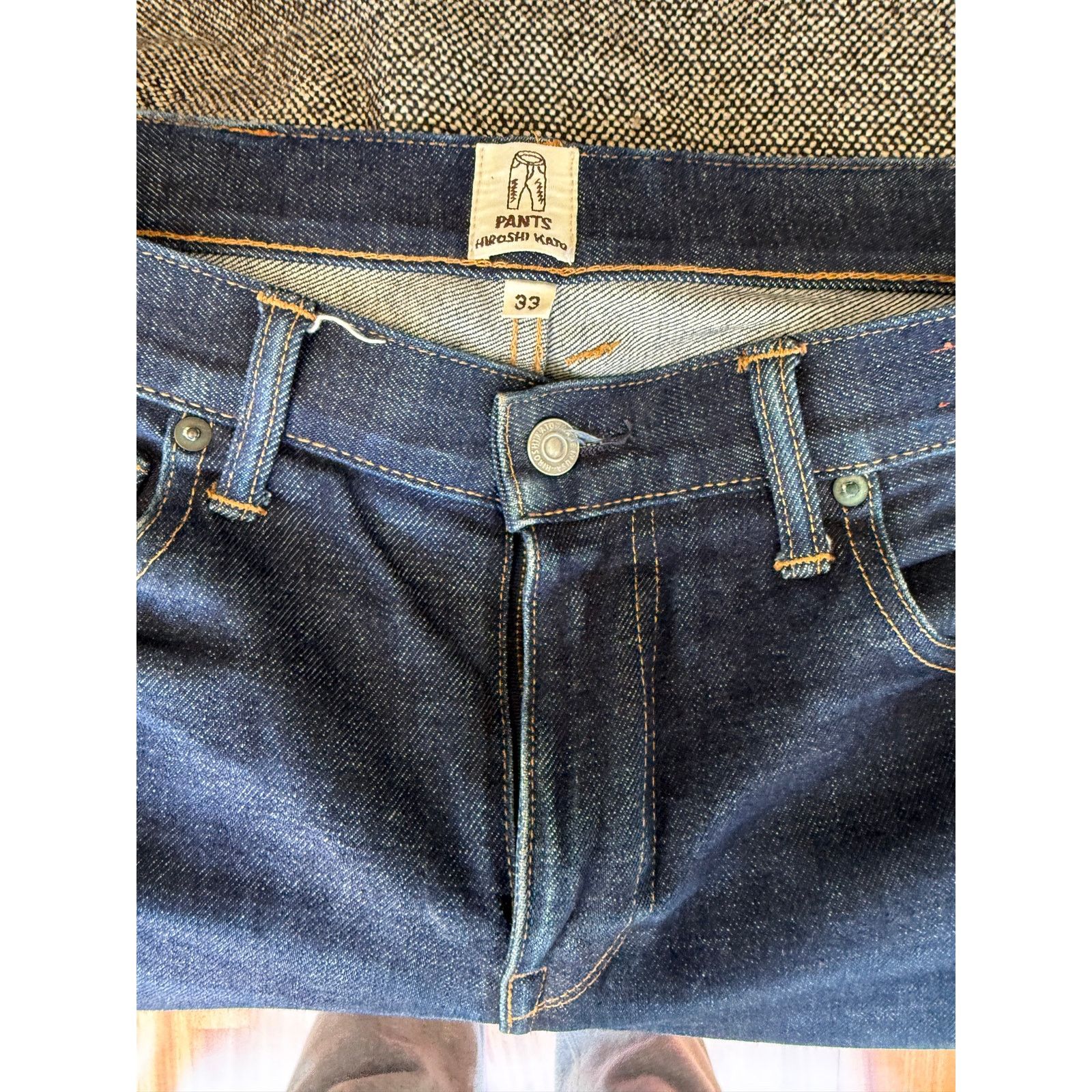 KATO KATO' by Hiroshi Kato Selvedge Jeans Size US 33 - 3 Thumbnail