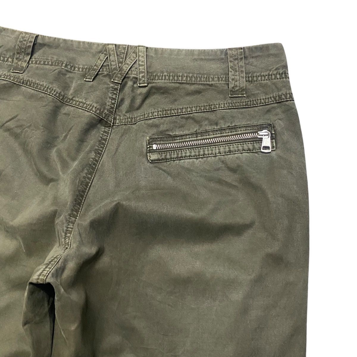 Moncler Vintage Moncler Khaki Trouser Pants Size US 33 - 13 Thumbnail