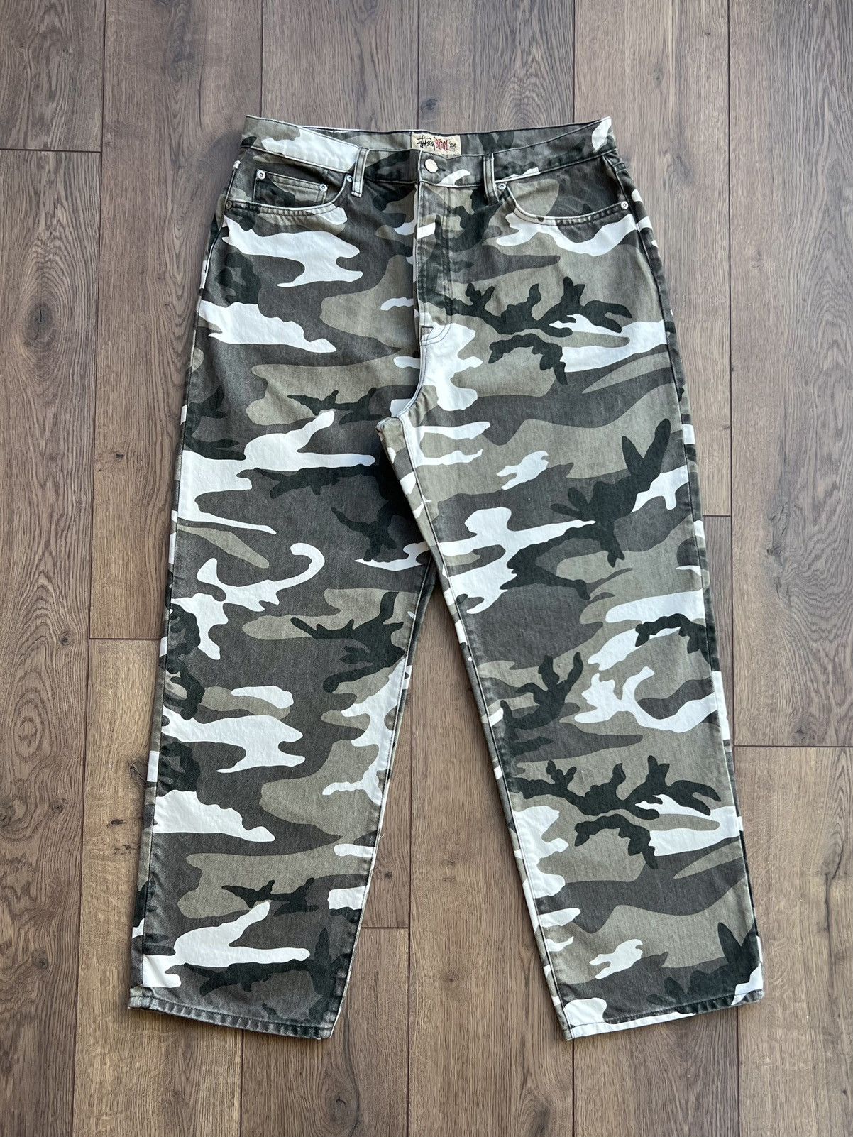 Stussy Stussy Big Ol' Jean Realtree Edge Snow | Grailed