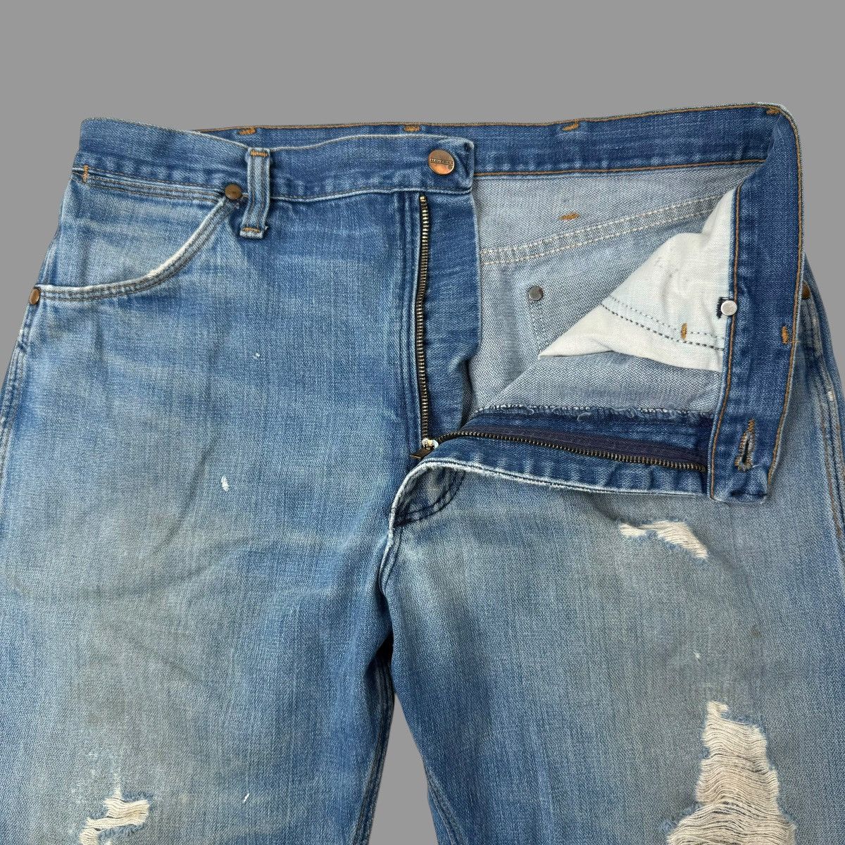 Vintage Vintage faded 1970s jeans Size US 34 / EU 50 - 5 Thumbnail