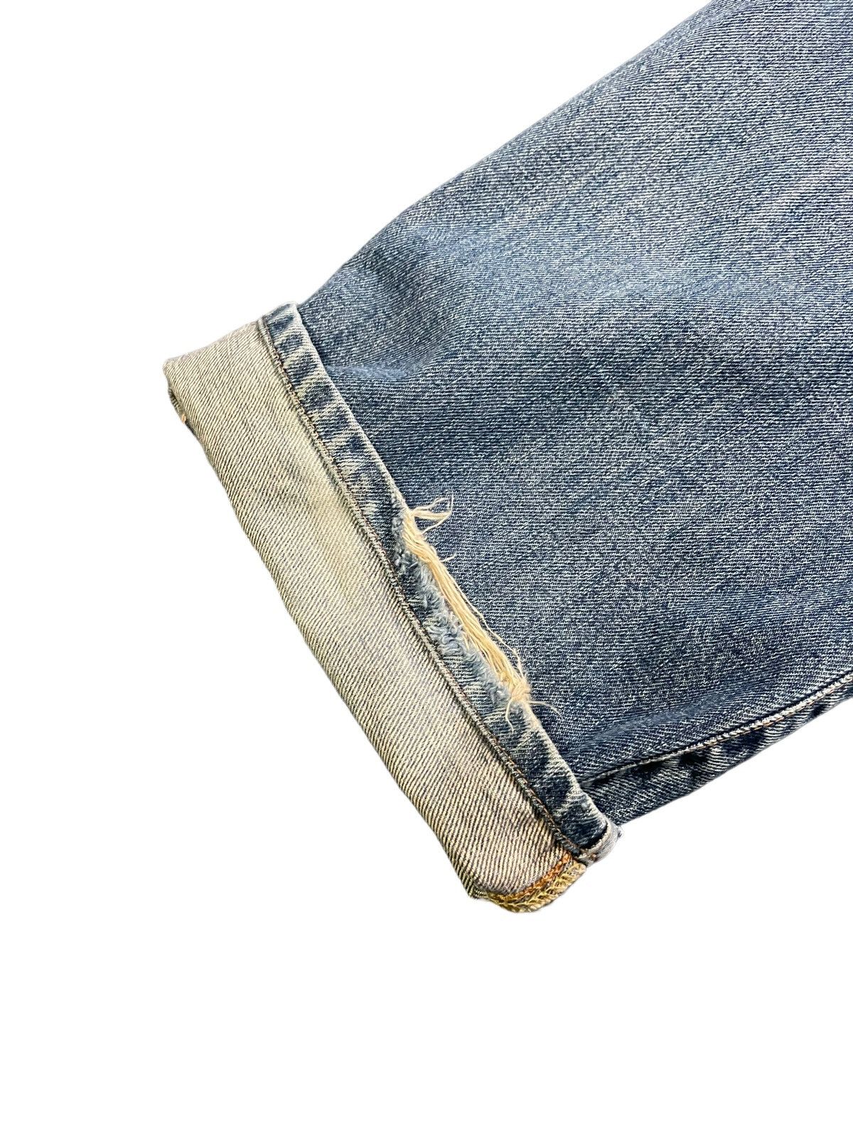 Edwin Vintage Edwin 505 X Selvedge Distresed Denim Size US 32 / EU 48 - 10 Thumbnail