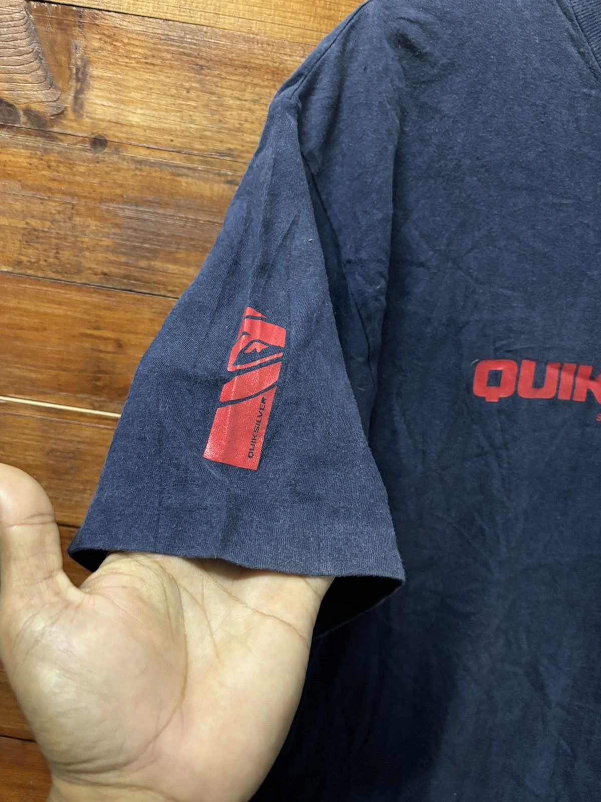 Quiksilver Vintage 90s quiksilver tshirt Size US XL / EU 56 / 4 - 5 Thumbnail