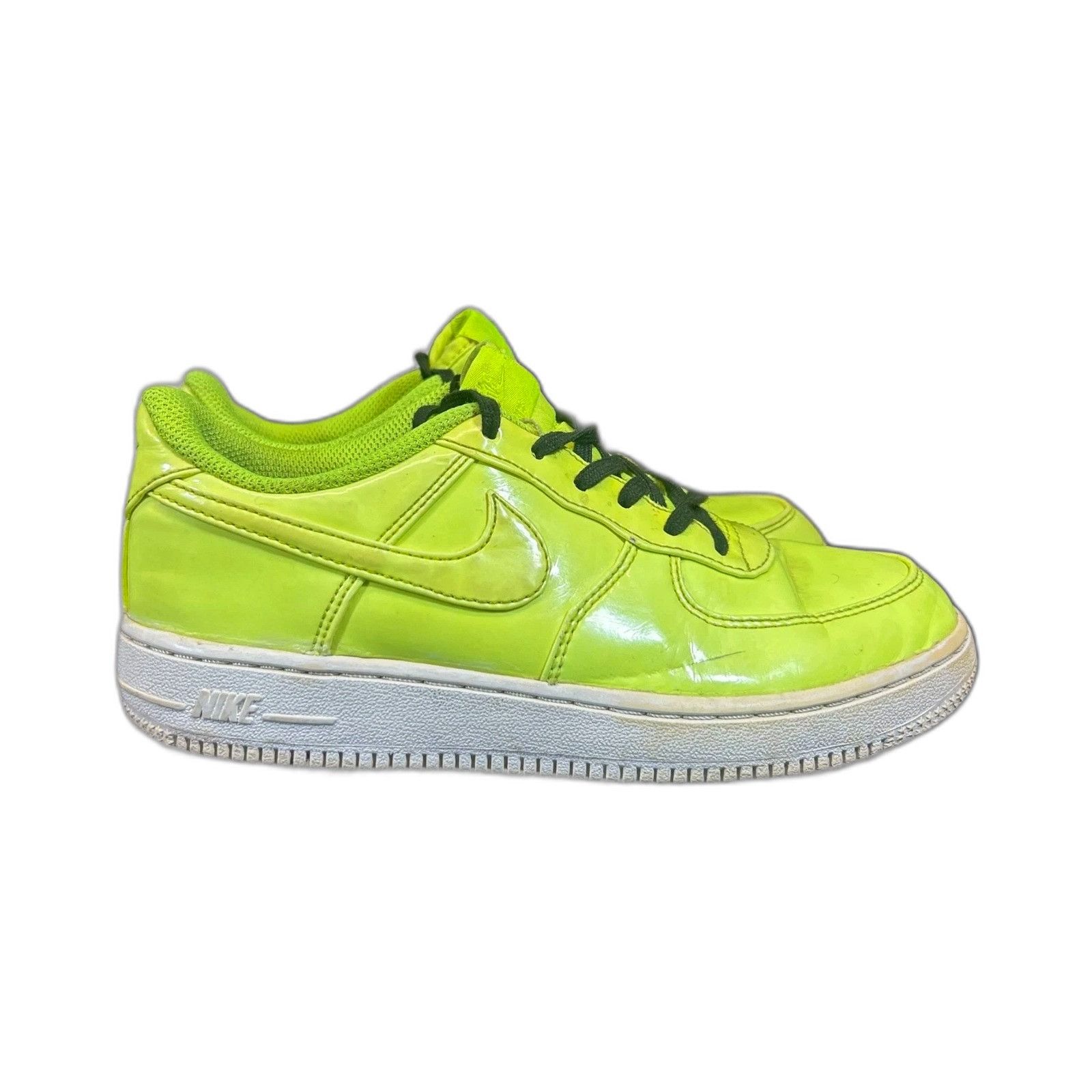 Nike 2018 Nike Air Force I 1 Low LV8 UV Volt PS Preschool AO2287- Size US XXS / EU 40 - 1 Thumbnail
